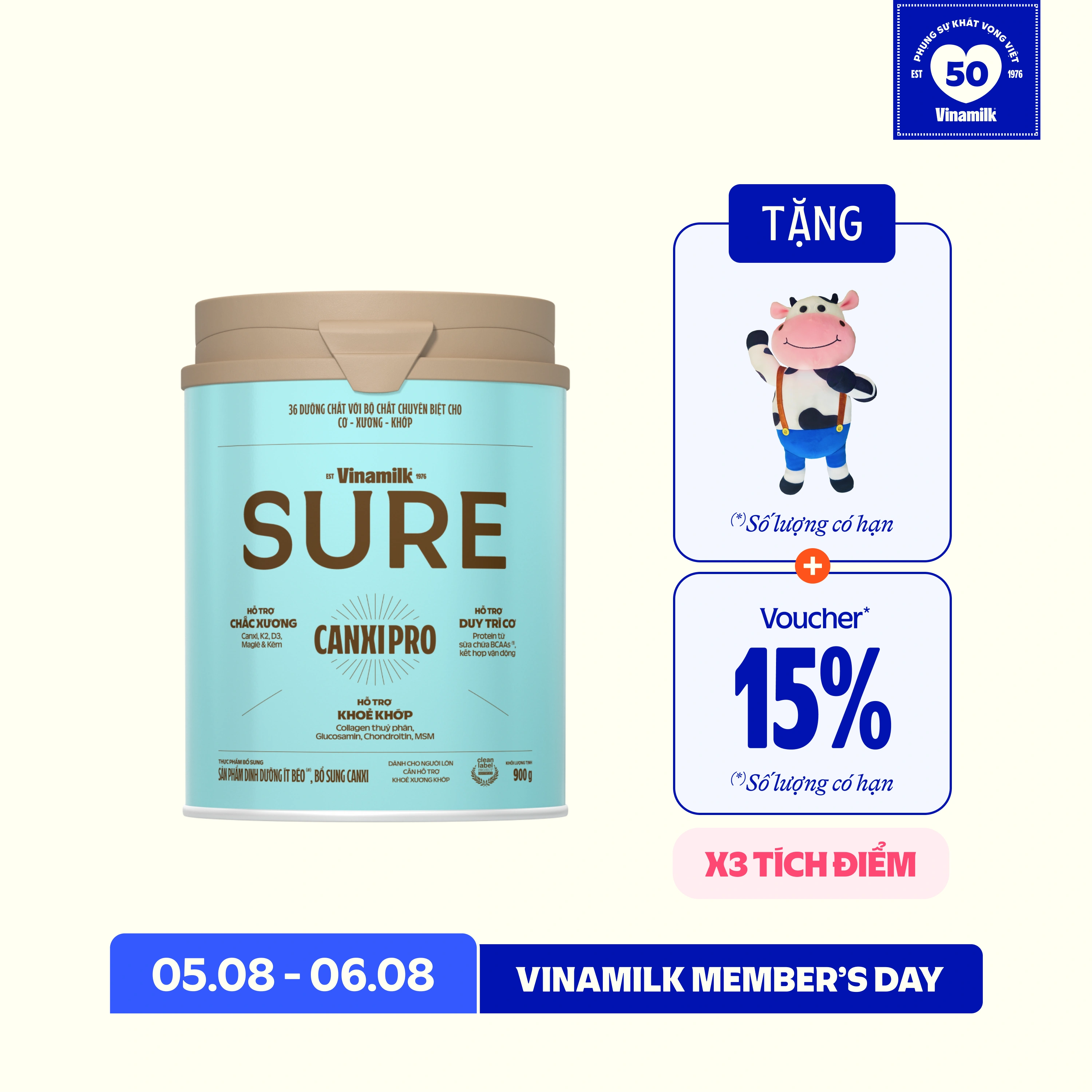 SP VNM Sure CanxiPro HT 900g