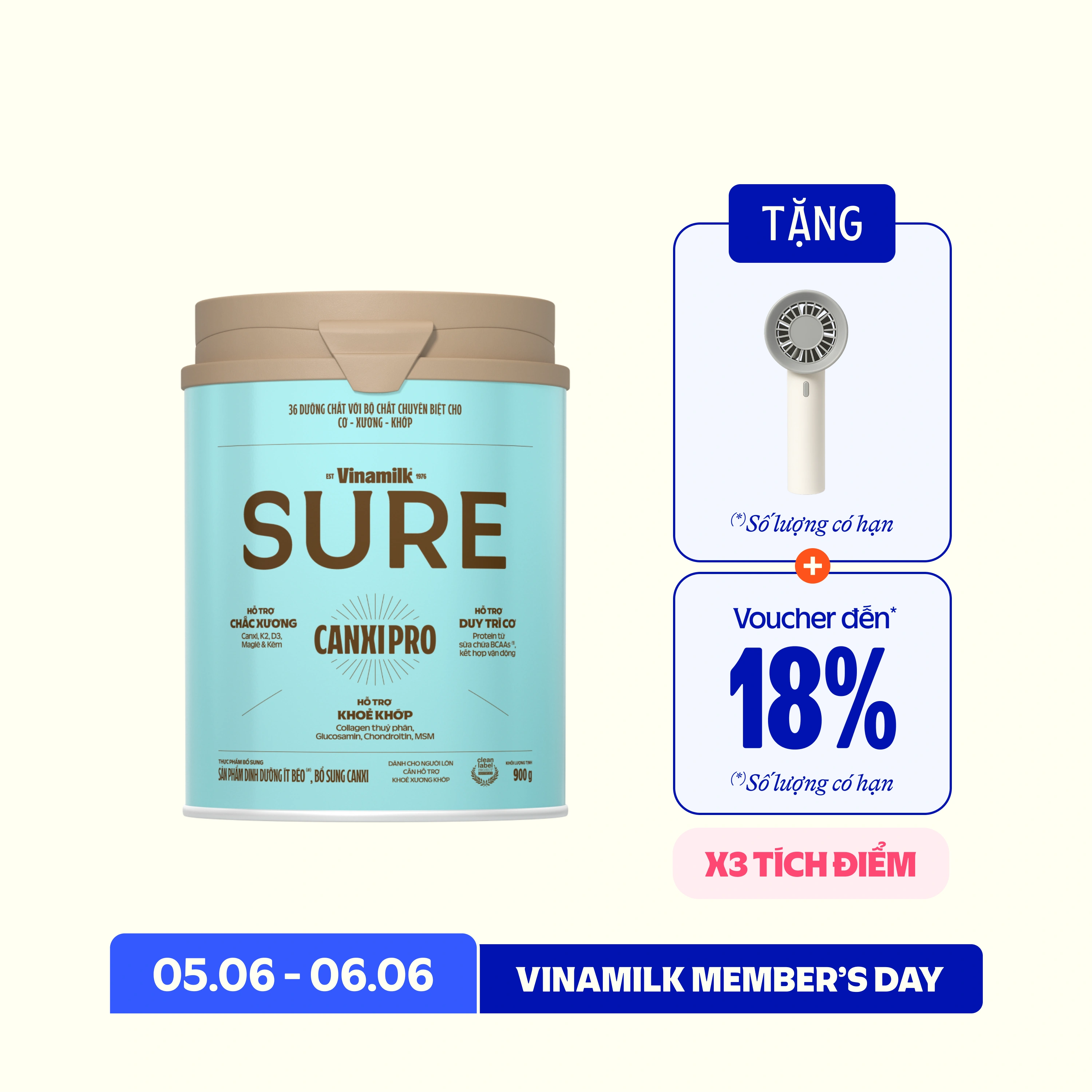 SP VNM Sure CanxiPro HT 900g