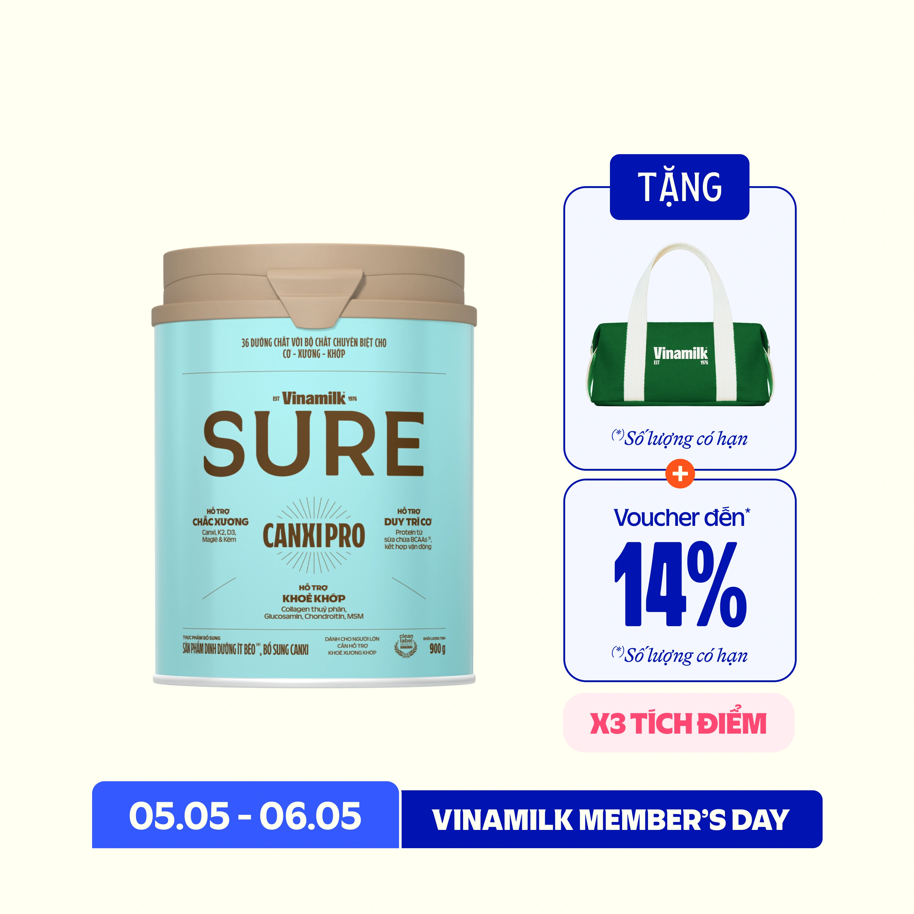 SP VNM Sure CanxiPro HT 900g
