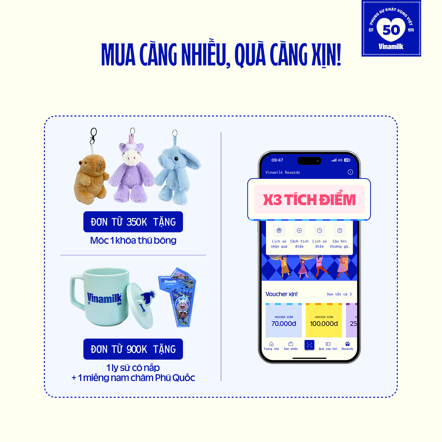 Sữa chua uống thanh trùng Green Farm Ít Đường 200ml