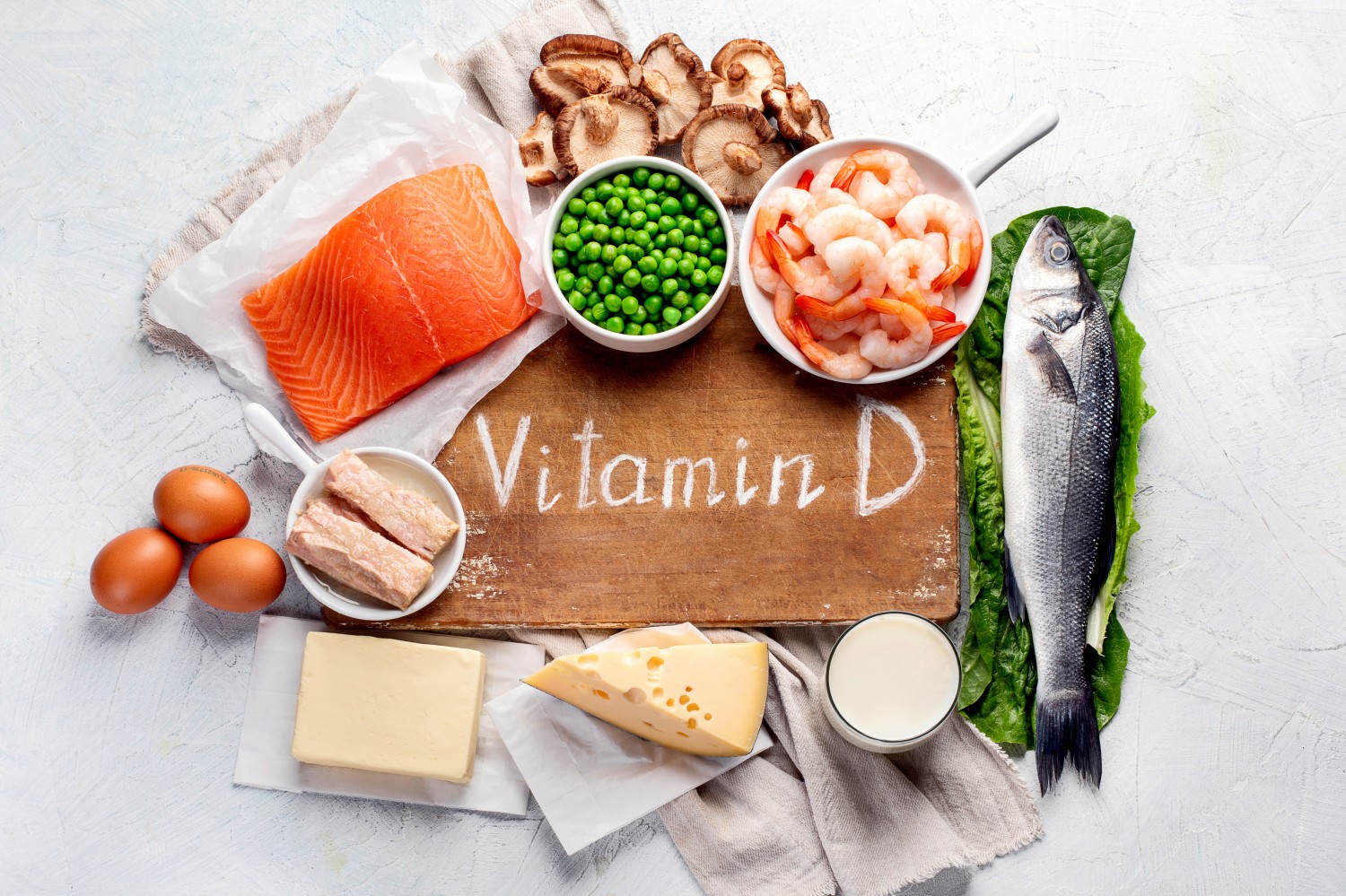 Thực phẩm giàu vitamin d