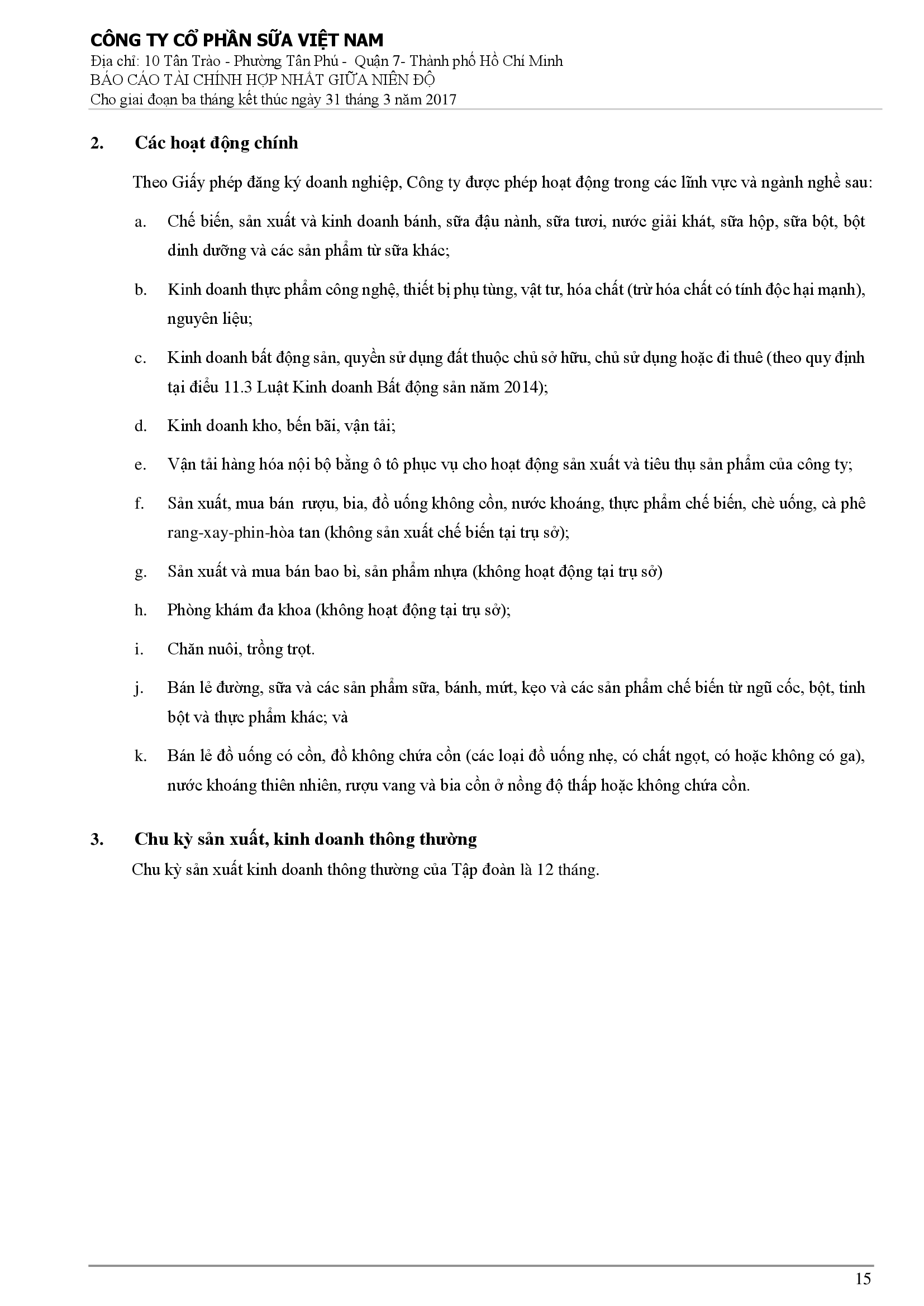 Báo cáo tài chính hợp nhất Q1/2017 15