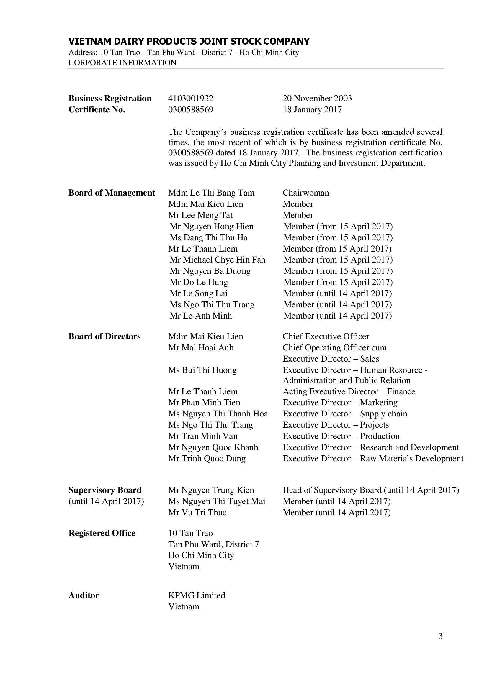 Consolidated financial statements Q1/2017 3