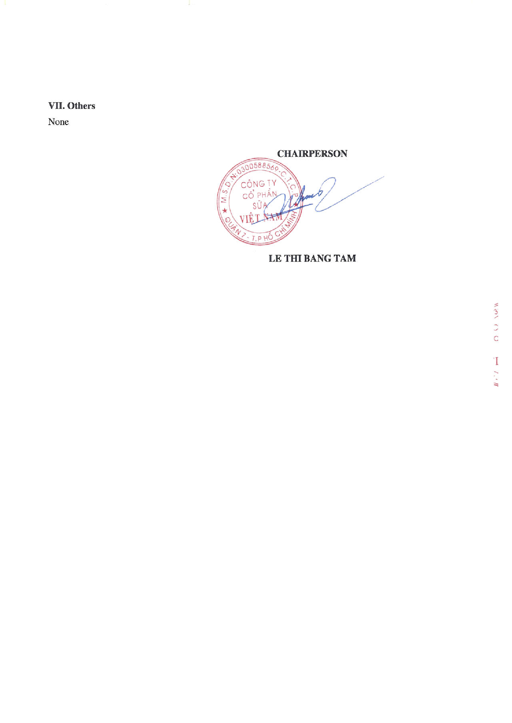 Report on corporate governance of public company 6 months of 2017 7