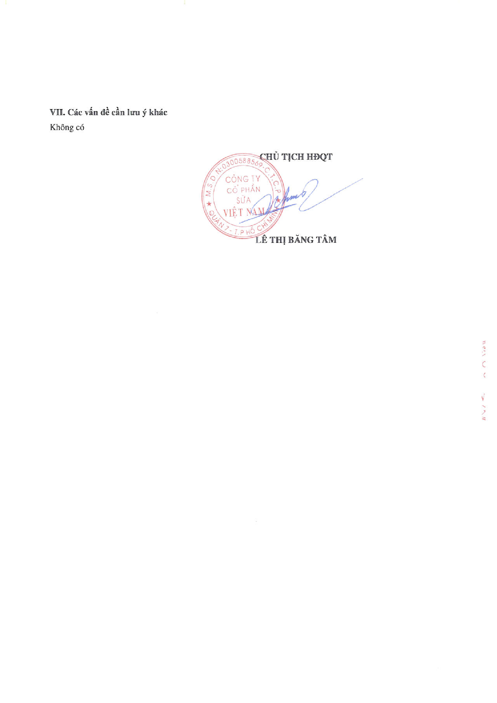 Báo cáo quản trị Công ty 6 tháng năm 2017 7