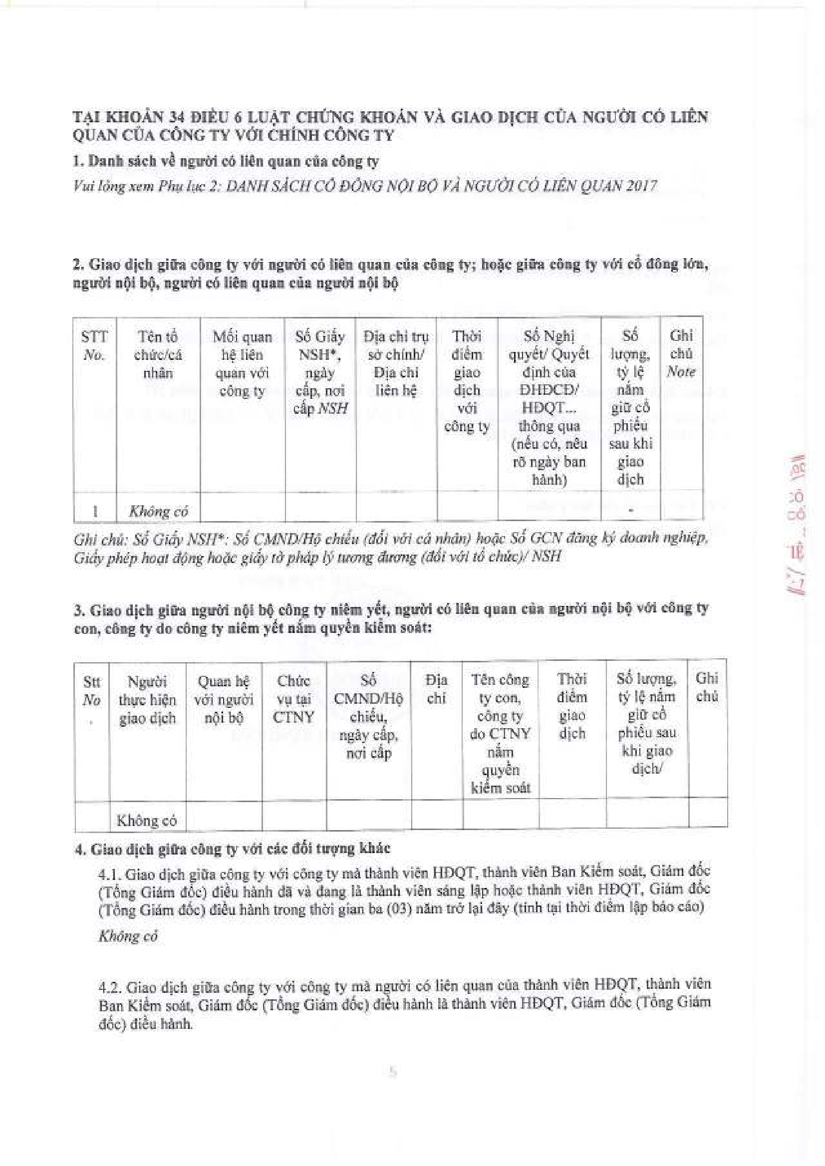 Báo cáo quản trị Công ty năm 2017 5