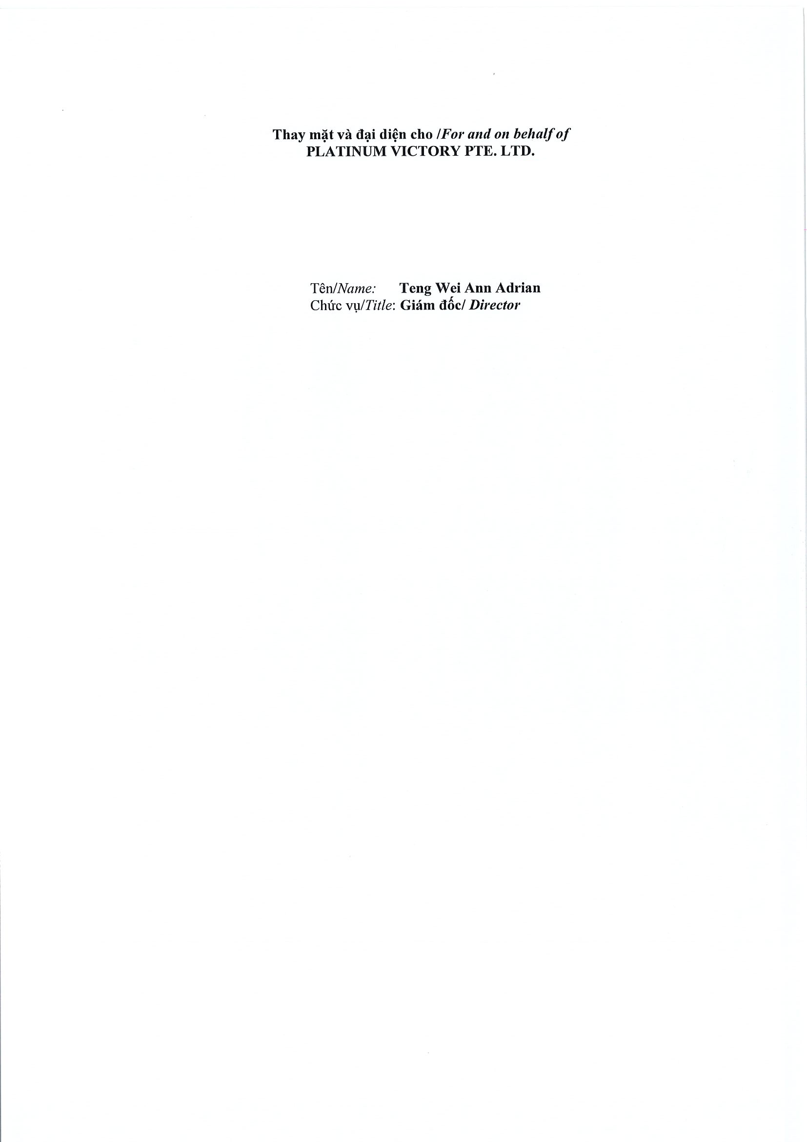 Report on results of transaction in shares/fund certificates of internal person of public company, internal person of public fund and related persons of internal person 4