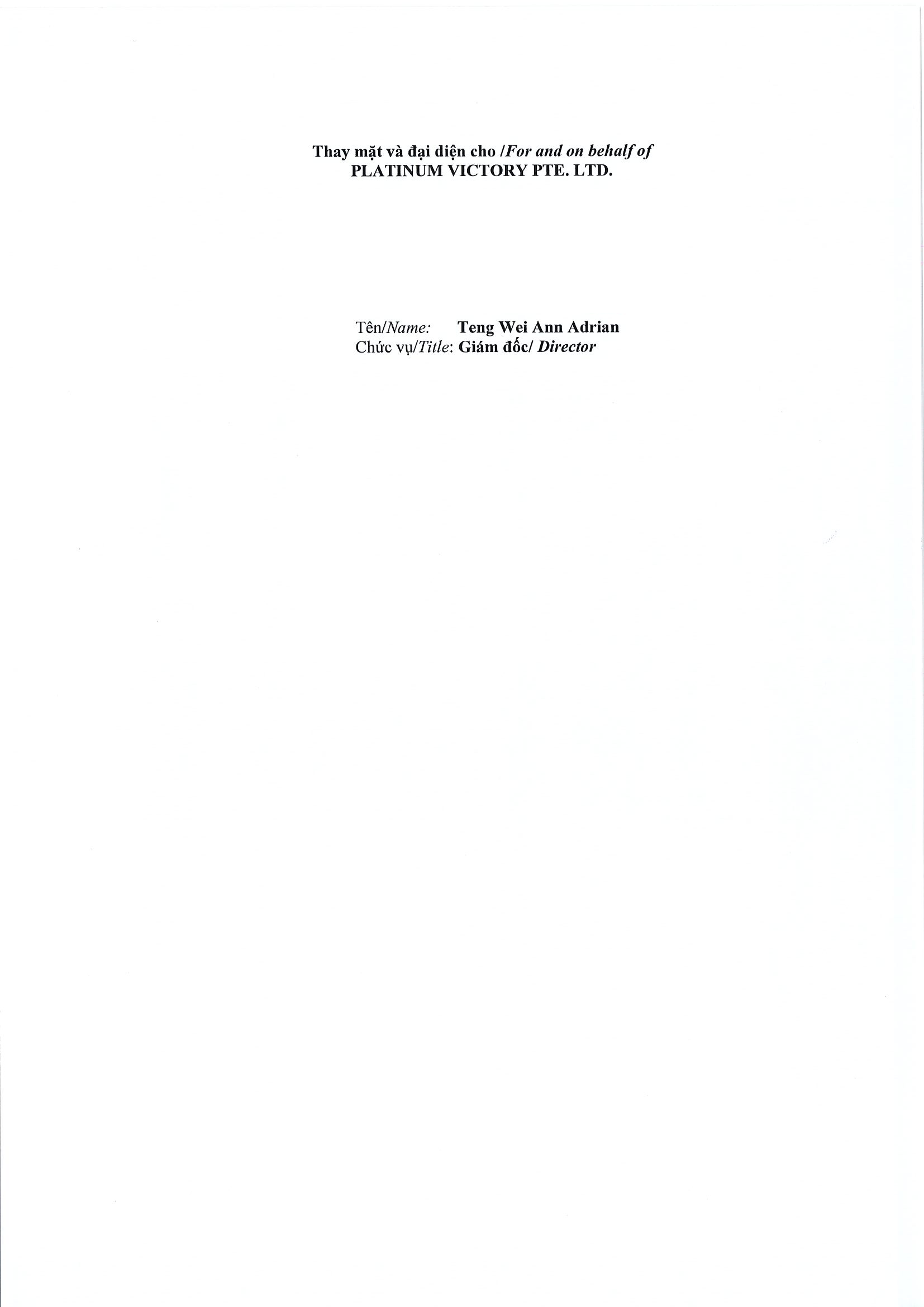Notice of transaction in shares/fund certificates of internal person of public company, internal person of public fund and related persons of internal person 3
