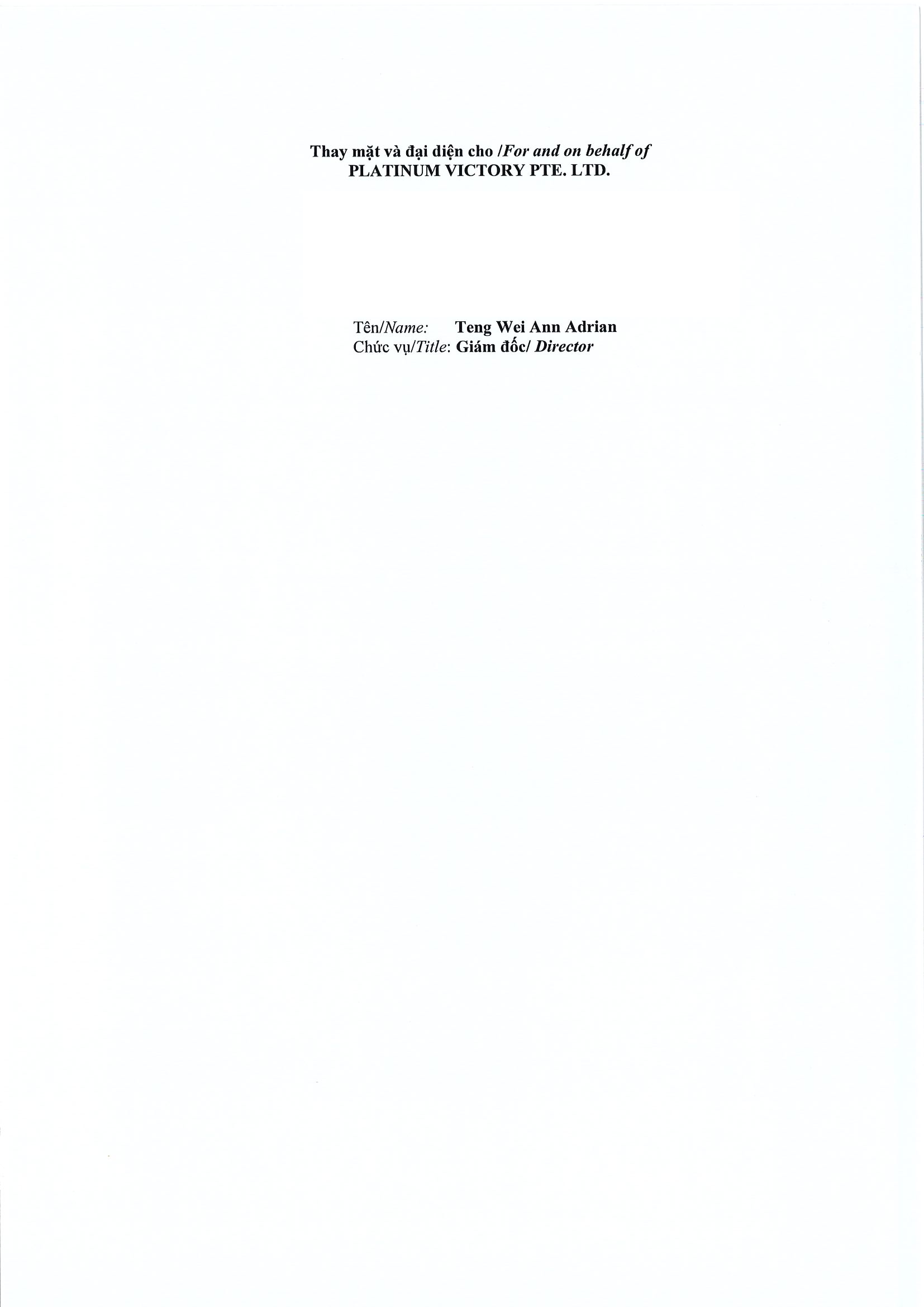 Report on results of transaction in shares/fund certificates of internal person of public company, internal person of public fund and related persons of internal person 4
