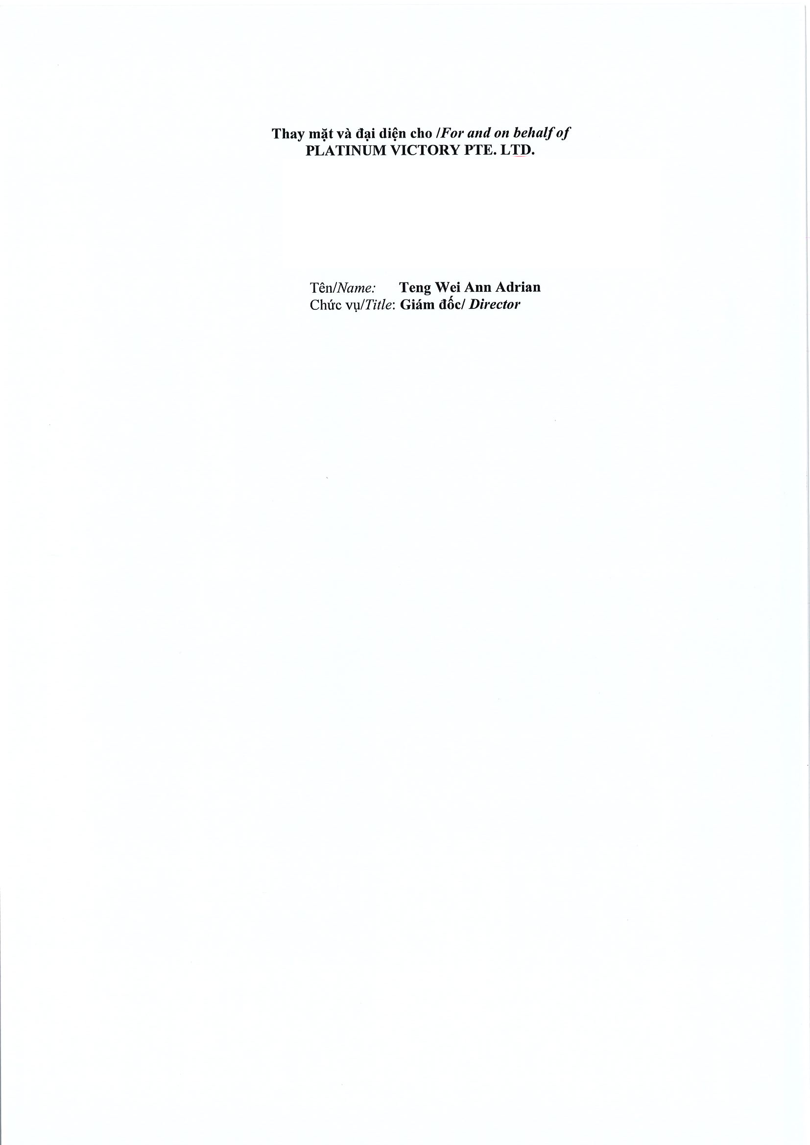 Báo cáo kết quả giao dịch cổ phiếu/chứng chỉ quỹ của người nội bộ của công ty đại chúng, người nội bộ của quỹ đại chúng và người có liên quan của người nội bộ 4