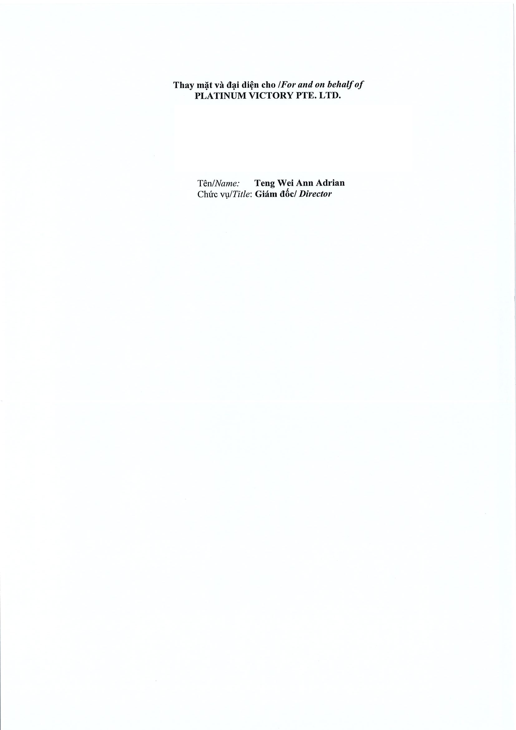 Thông báo giao dịch cổ phiếu/chứng chỉ quỹ của ngưởi nội bộ của công ty đại chúng, người nội bộ của quỹ đại chúng và người có liên quan của người nội bộ 3