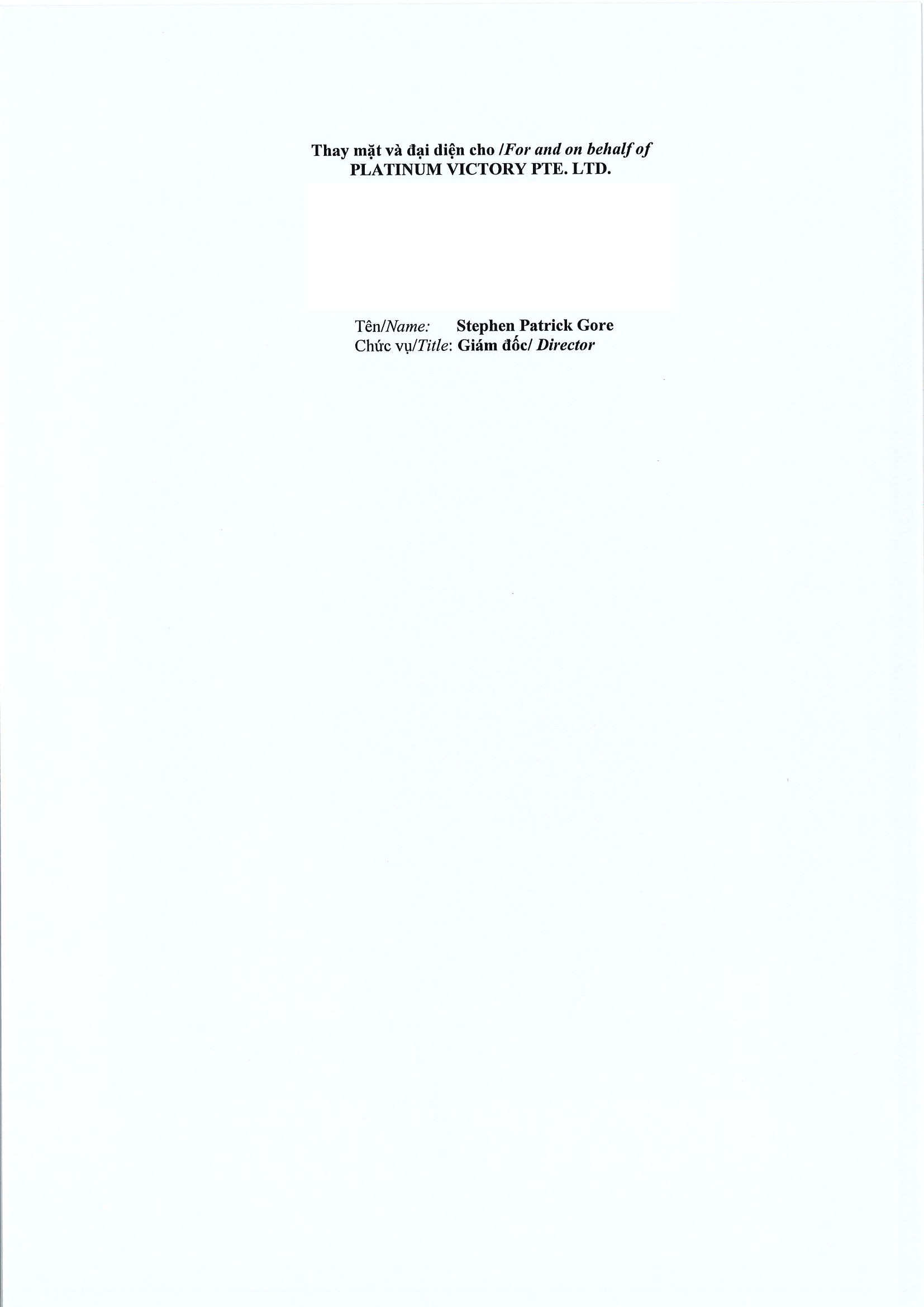 Report on results of transaction in shares/fund certificates of internal person of public company, internal person of public fund and related persons of internal person 4