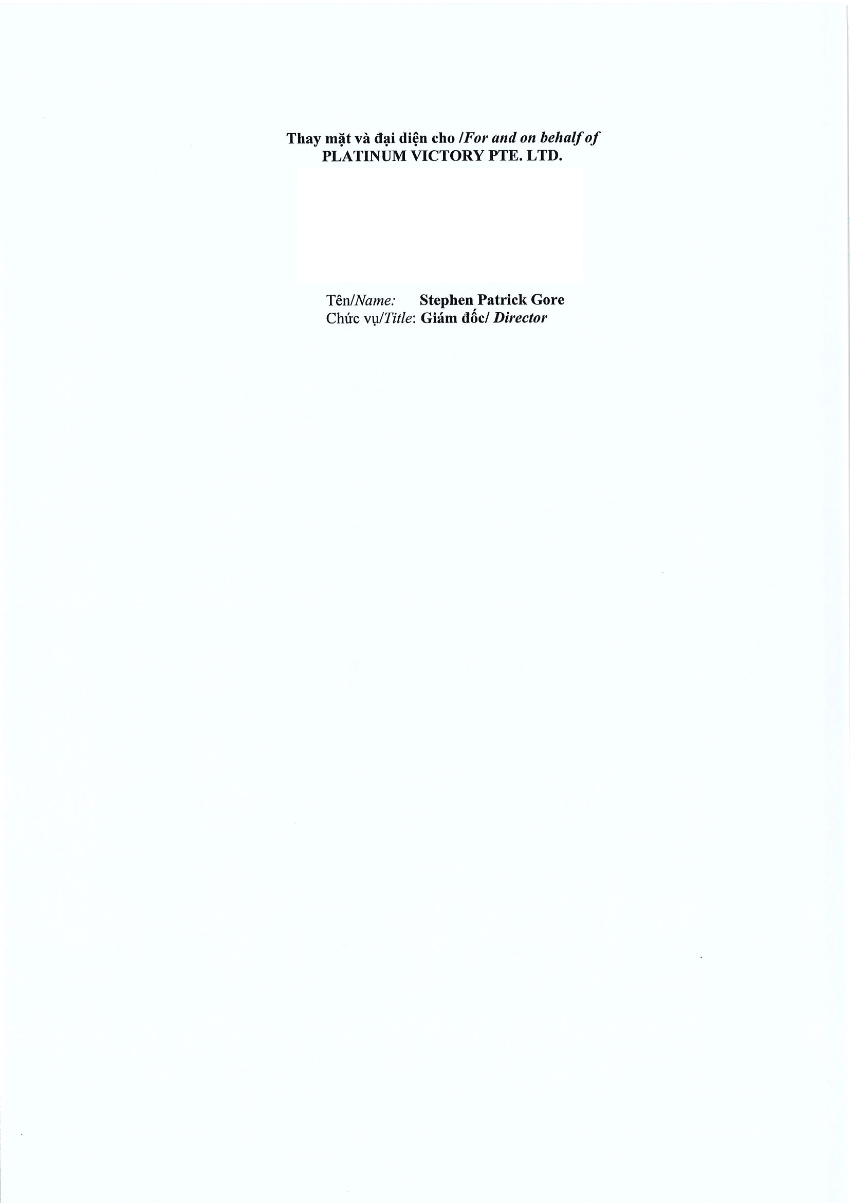 Report on results of transaction in shares/fund certificates of internal person of public company, internal person of public fund and related persons of internal person 4