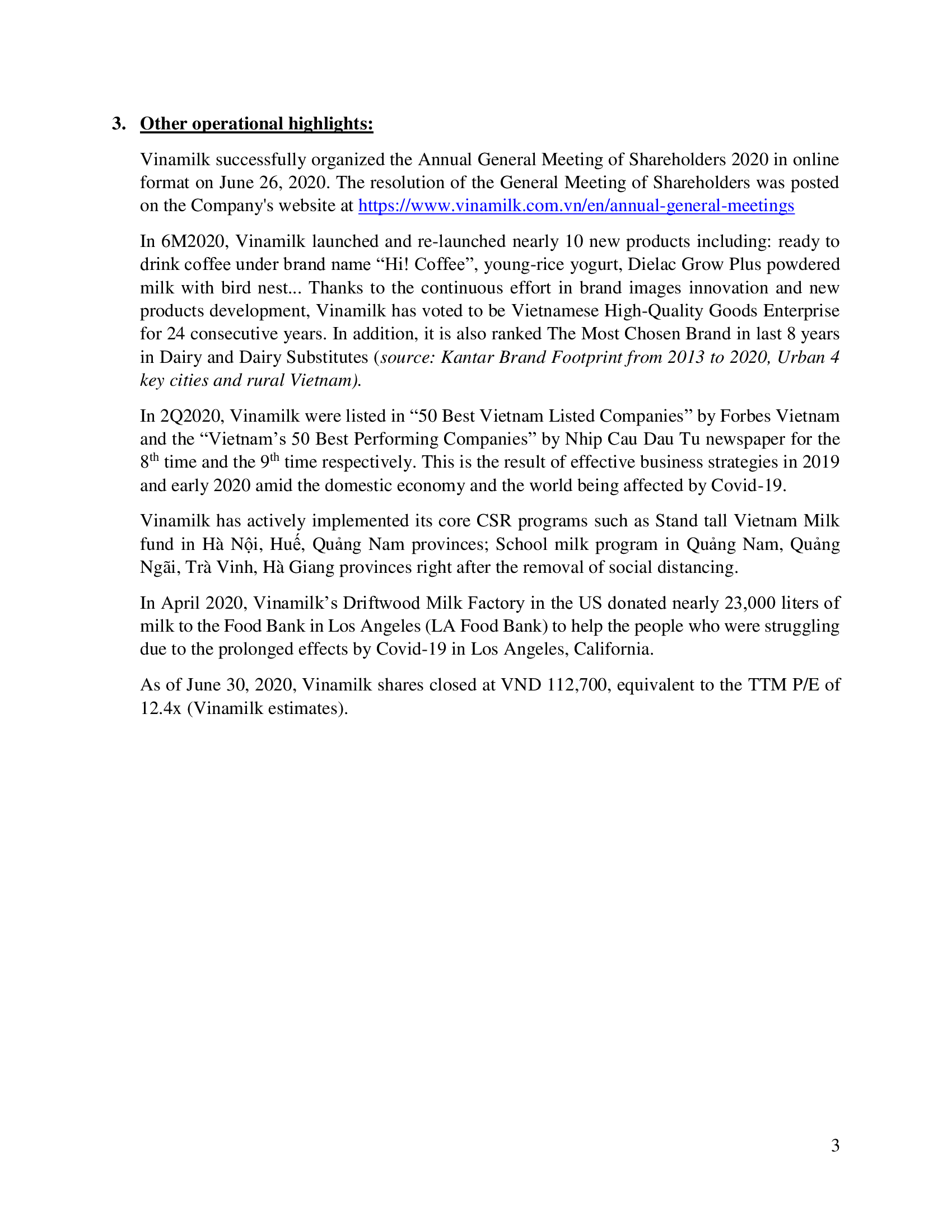 Press release- Business Update Q2-2020 3