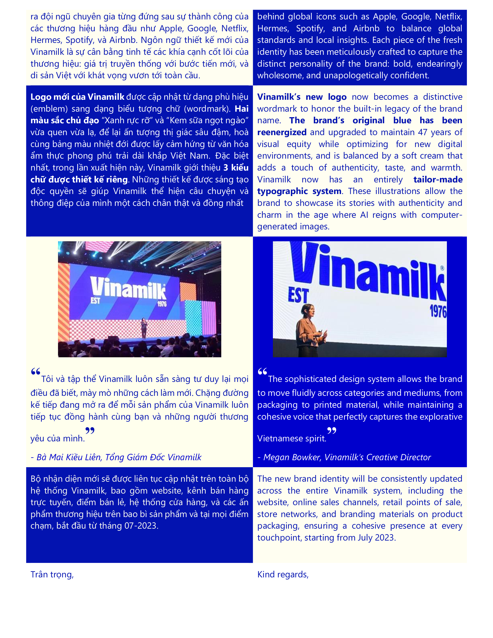 Investor newsletter July - 2023 - New brand identity 2