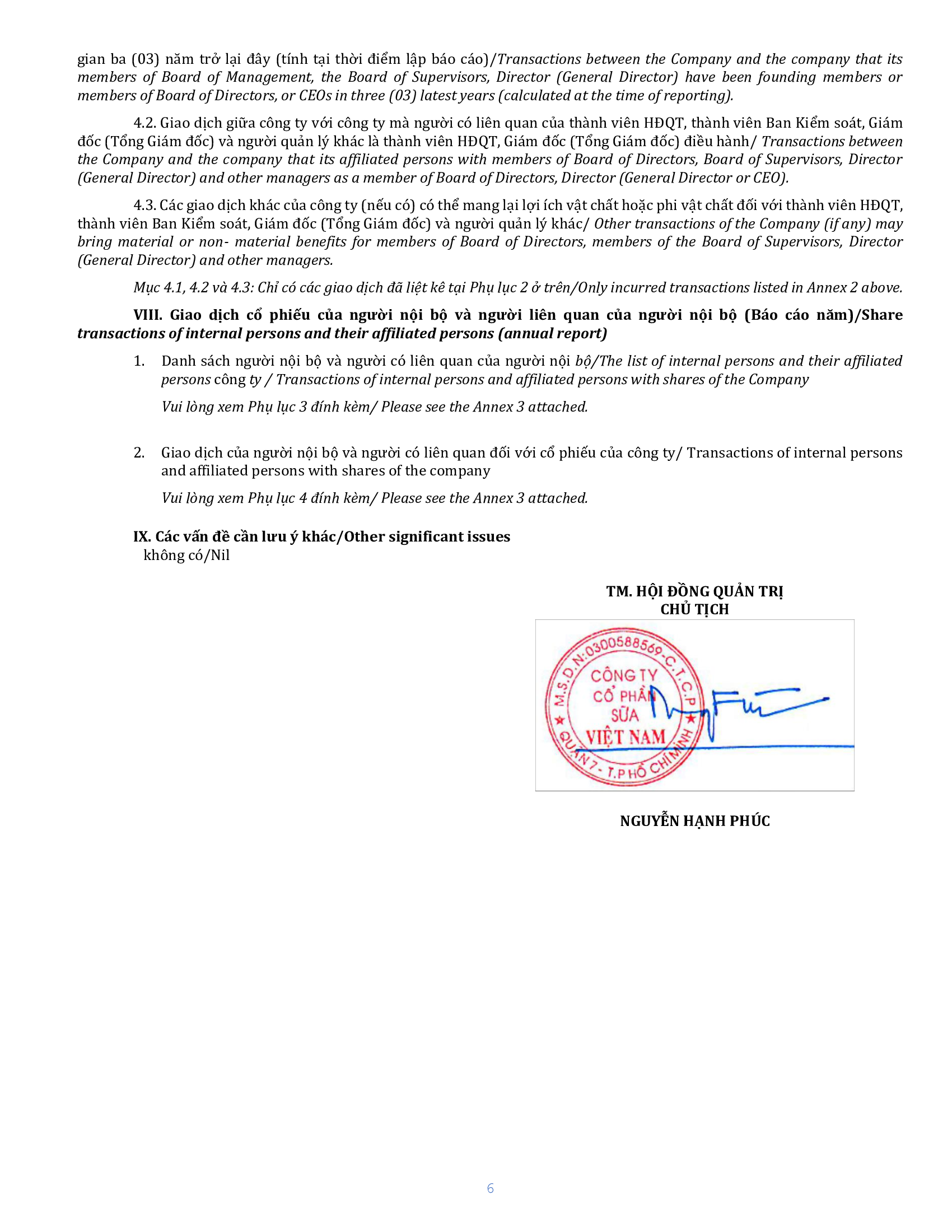 Báo cáo quản trị Công ty 30-06-2023 6