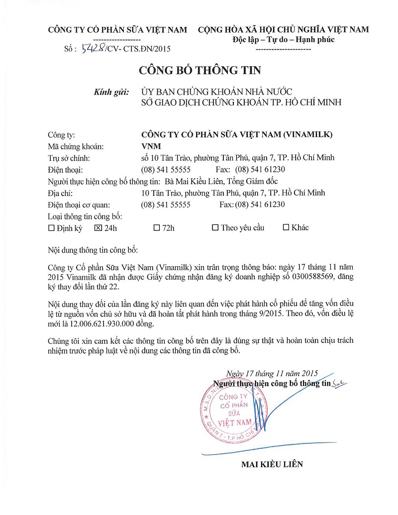 Giấy phép kinh doanh điều chỉnh lần 22 1