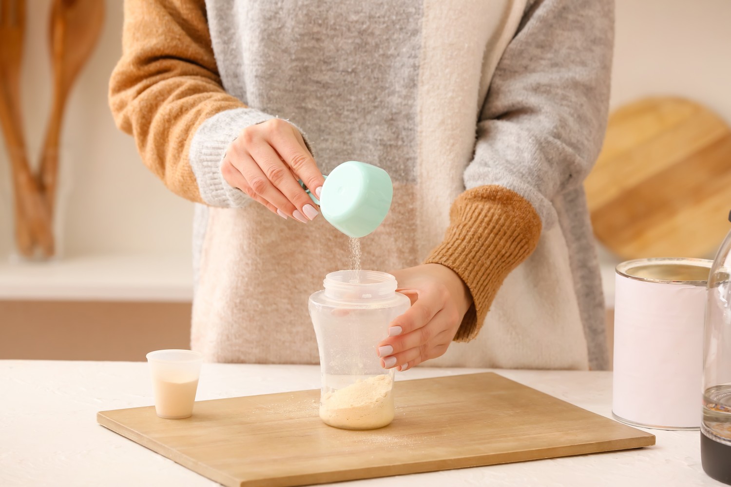 Cách pha sữa công thức