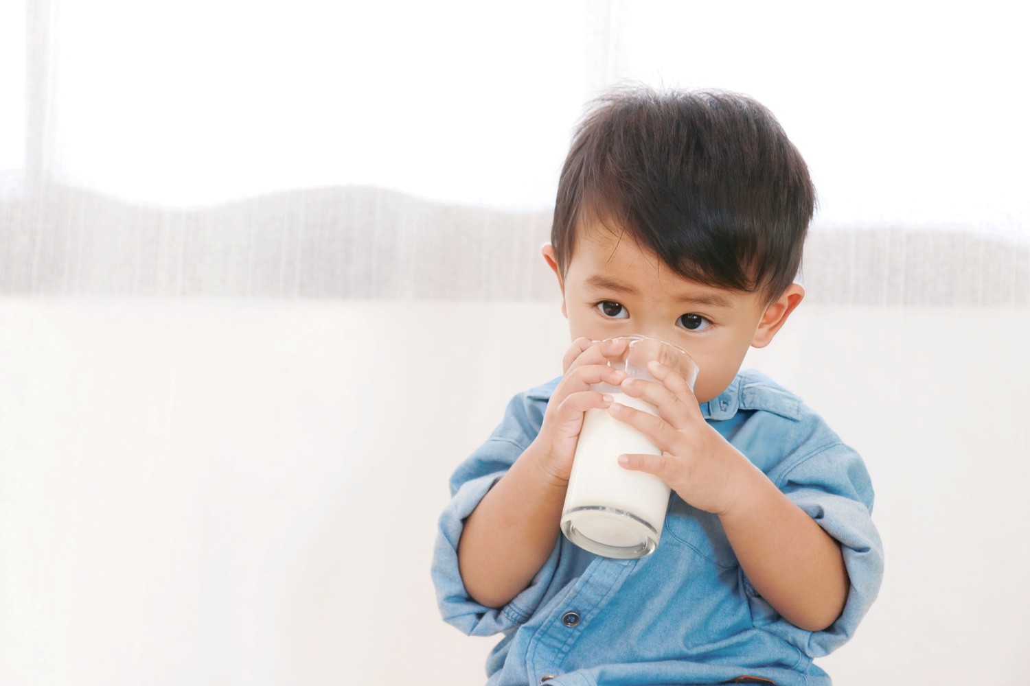 Trẻ từ đủ 1 tuổi có thể uống sữa chứa đạm sữa bò