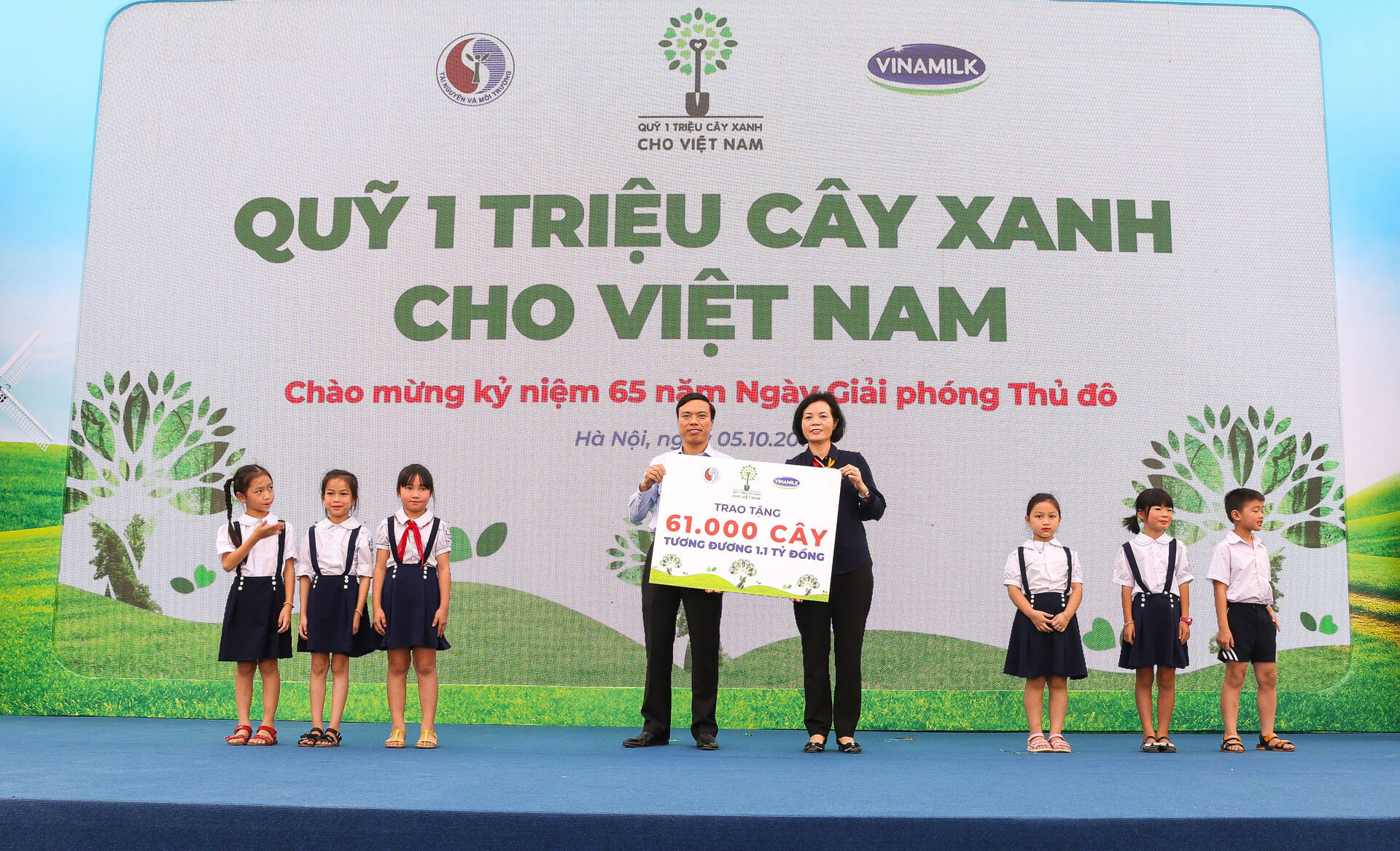 Trao tặng 61.000 cây cho Hà Nội, nhân thêm màu xanh đất nước 3