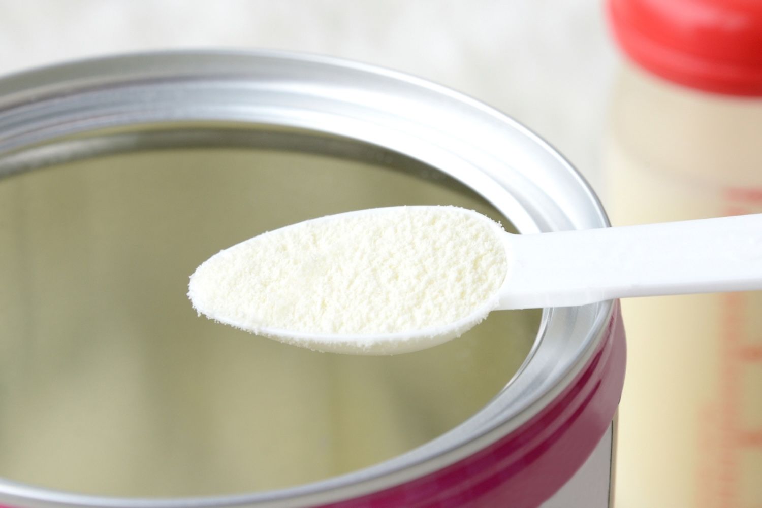 ​sữa bột mở nắp để được bao lâu