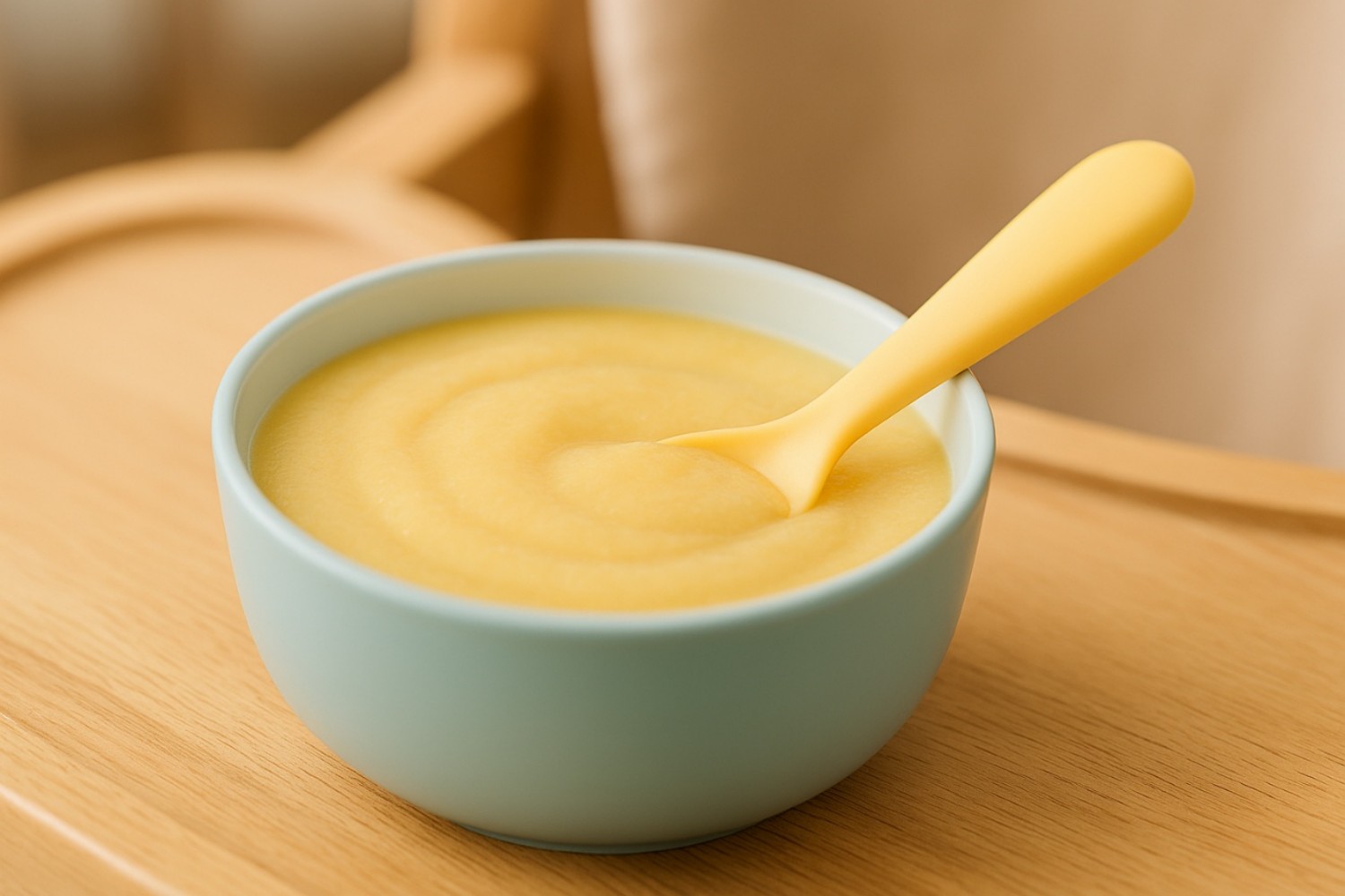 Bột ăn dặm không cần phải nêm gia vị