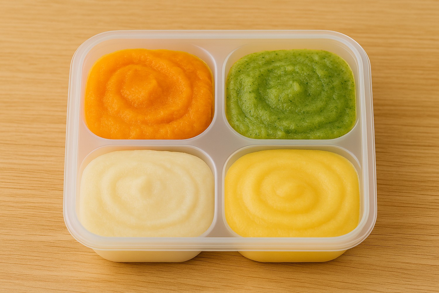 Cách bảo quản đồ ăn dặm cho bé