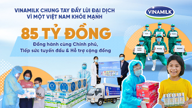 Vinamilk đẩy mạnh hành trình tiếp sức tuyến đầu trong giai đoạn cao điểm chống dịch tại 50 bệnh viện trên cả nước 3