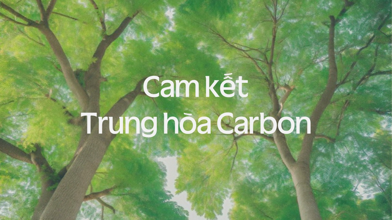 Tuyên bố cacbon trung tính NM SVN