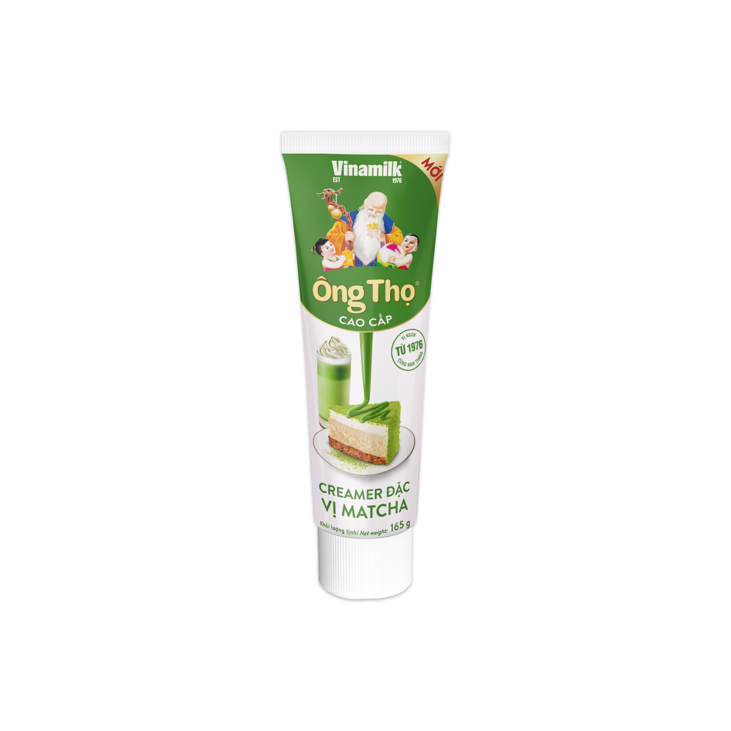 Sweetened Creamer Ông Thọ Matcha 165g