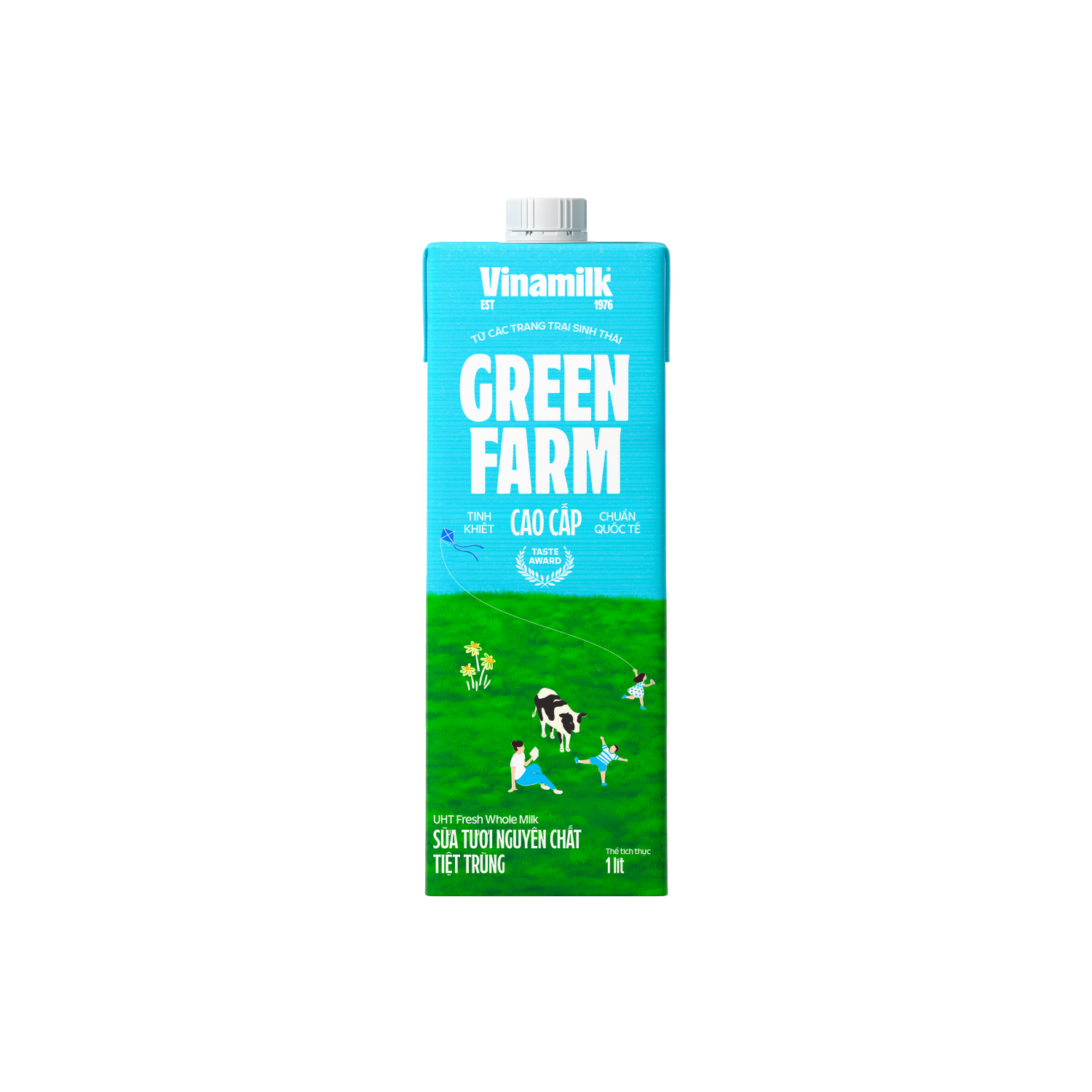 Sữa tươi tiệt trùng Green Farm Không đường 1L