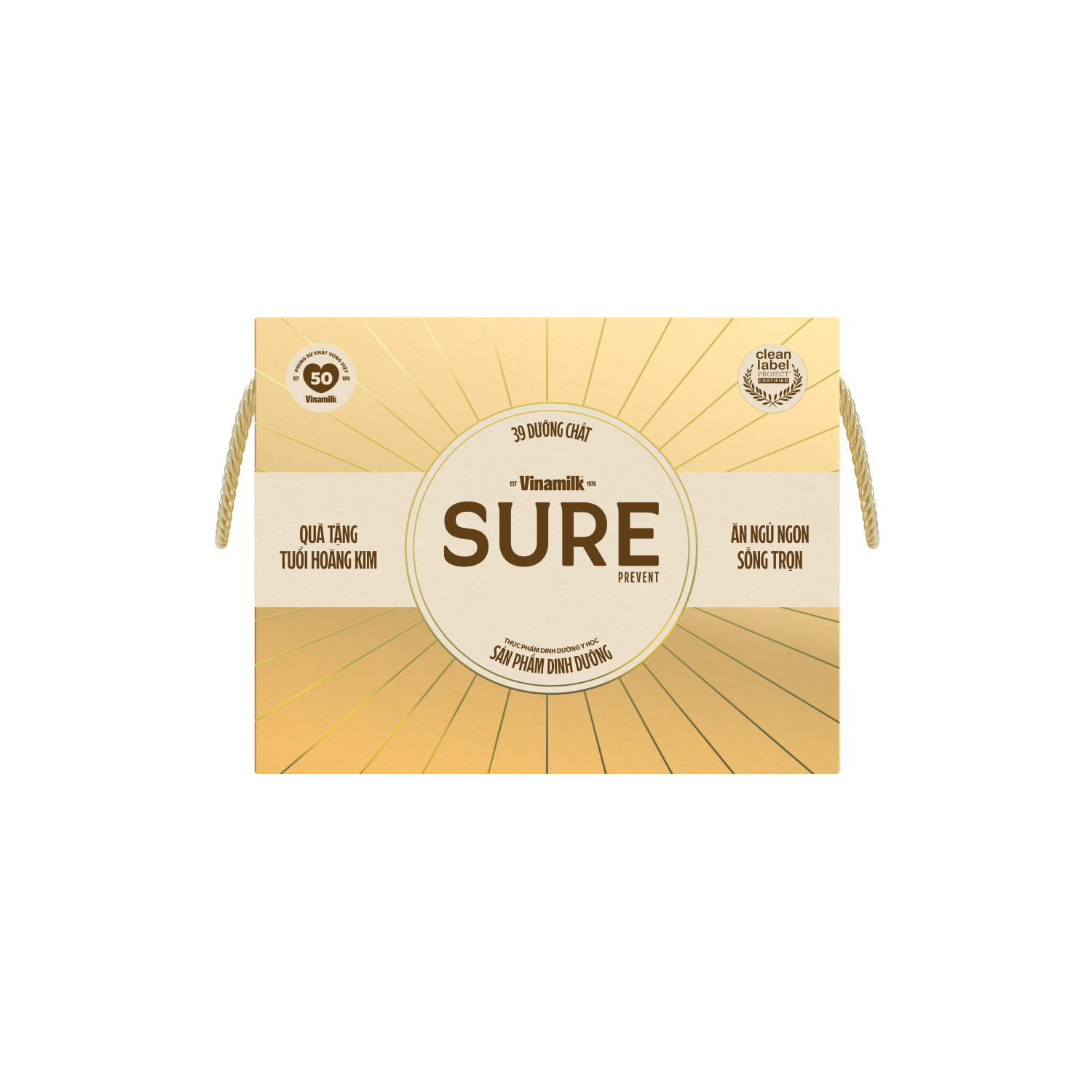 Giftset Sữa bột cho người lớn tuổi Sure Gold 400g 400g