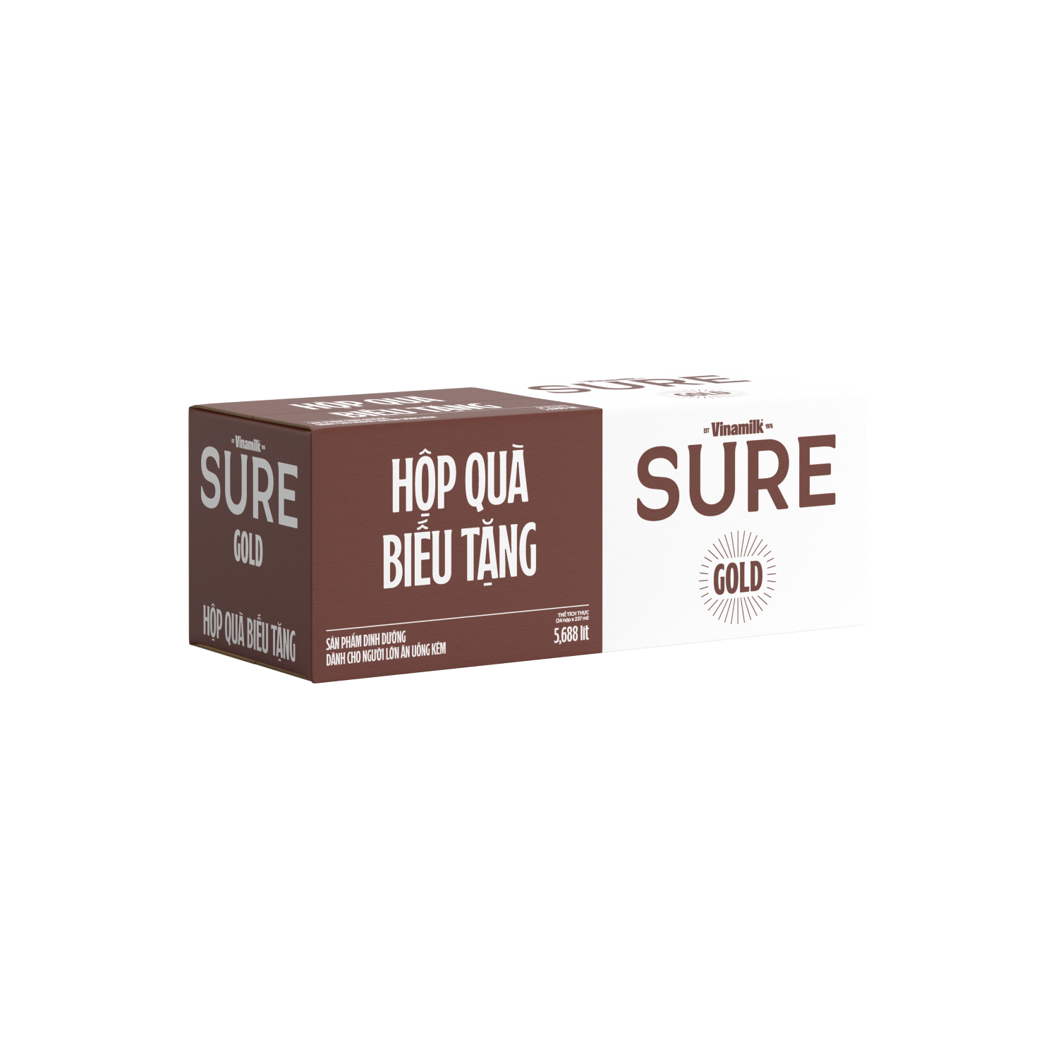 Giftset Sữa bột cho người lớn tuổi Sure Gold pha sẵn 237ml