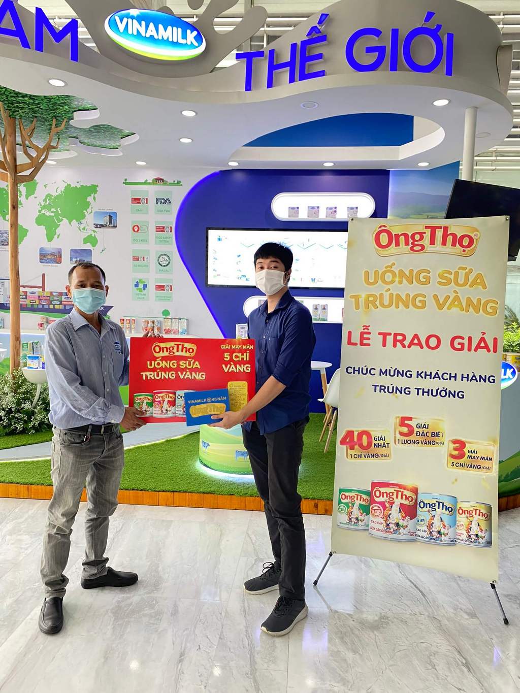 Bình thường mới, người tiêu dùng nhân đôi niềm vui khi bất ngờ trúng 1 lượng vàng từ chương trình “Uống sữa Ông Thọ, trúng vàng” 5