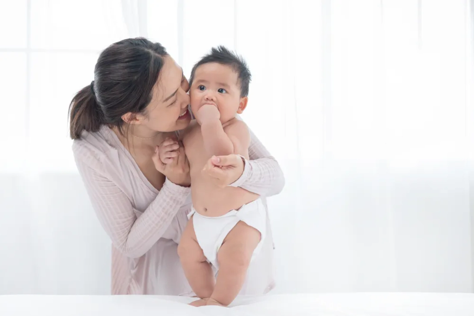 Mẹ và bé