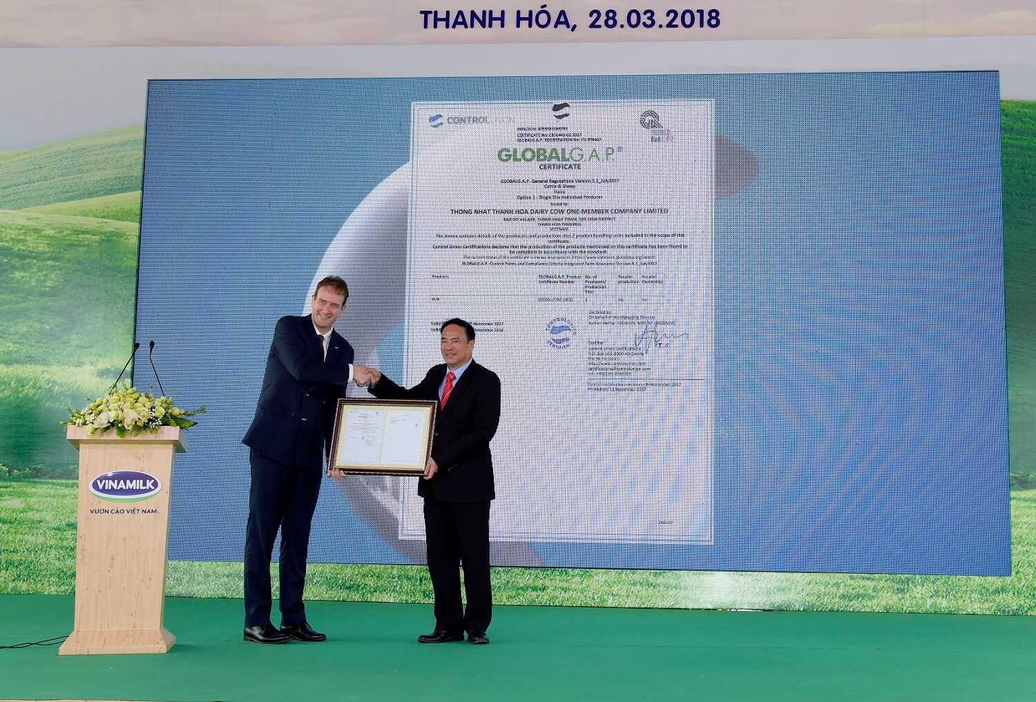 Tổ hợp trang trại bò sữa công nghệ cao Vinamilk tại Thanh Hoá mở ra bước phát triển mới cho ngành nông nghiệp chăn nuôi bò sữa tại Việt Nam 8