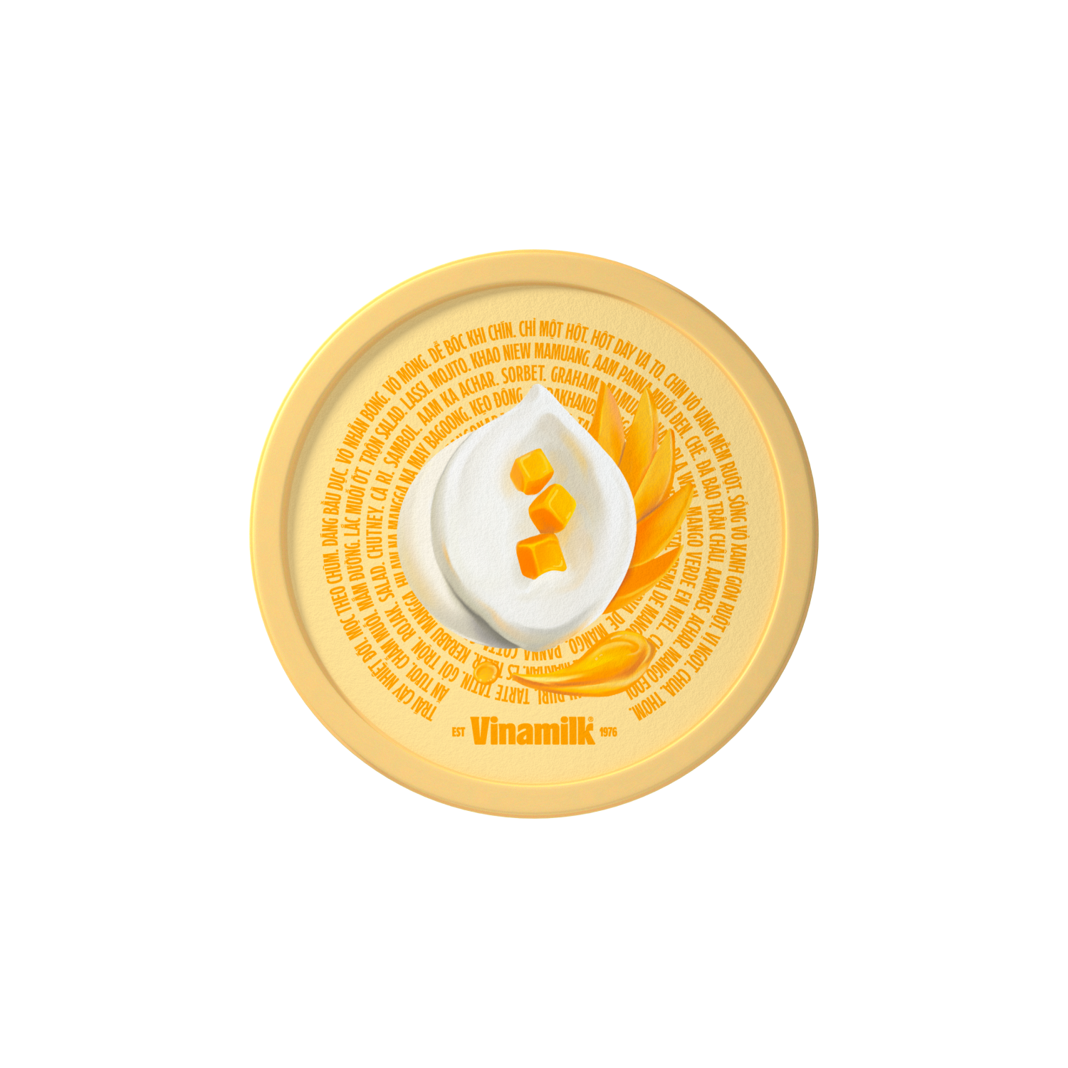 Kem hộp Vinamilk Gelato Sữa chua Xoài 400ml