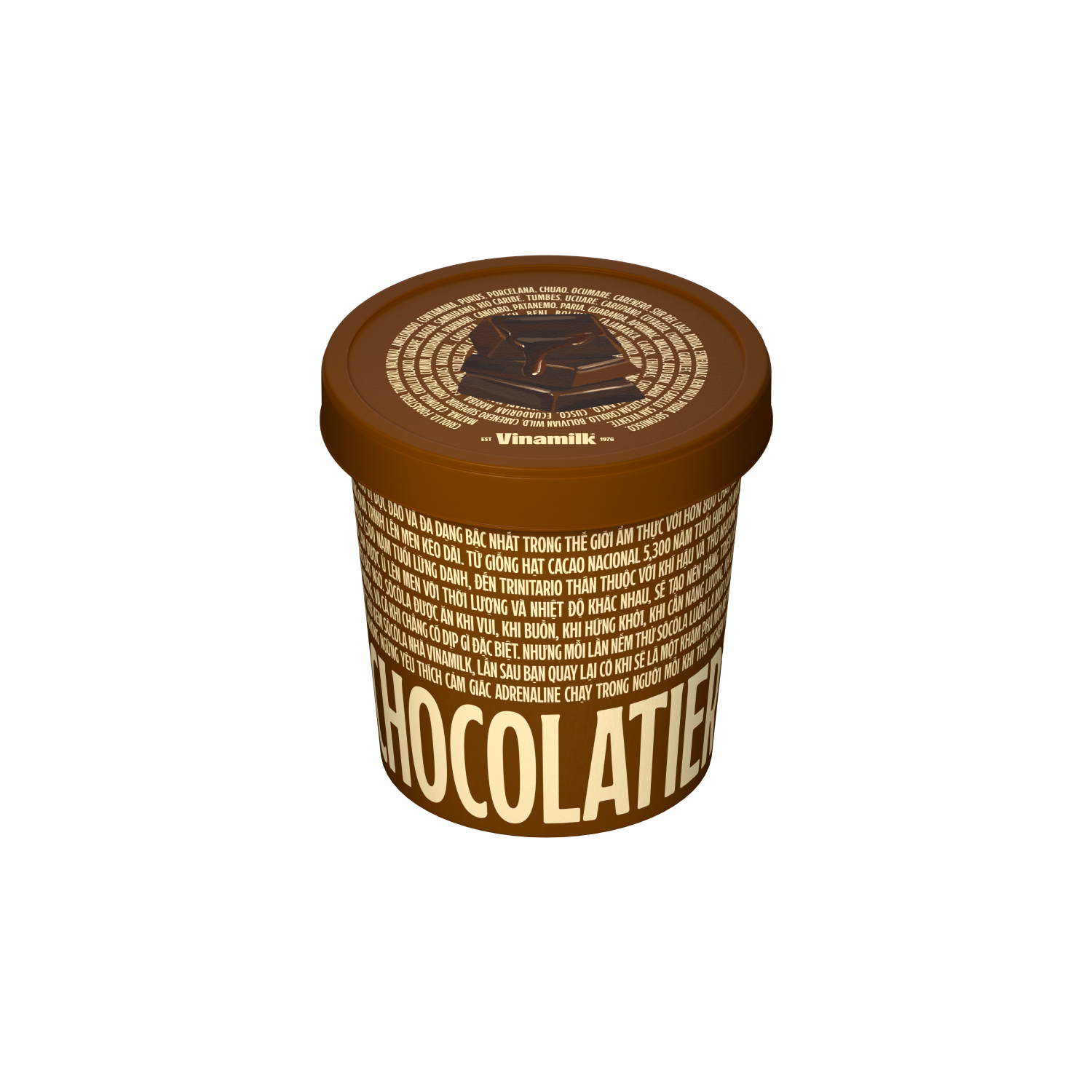 Kem hộp Vinamilk Gelato Sôcôla 400ml Thùng 4 hộp