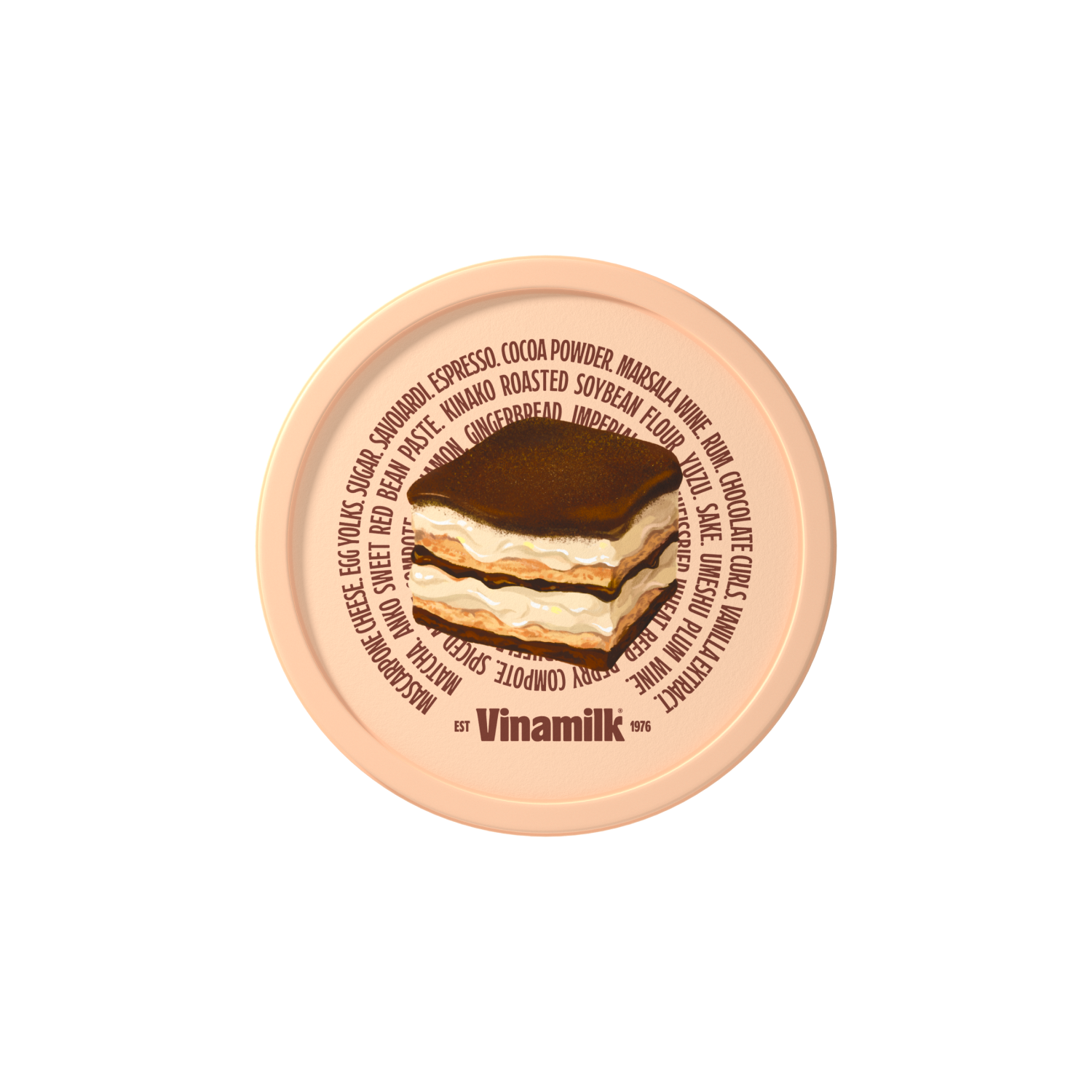 Kem hộp Vinamilk Gelato Hương Tiramisu 90ml
