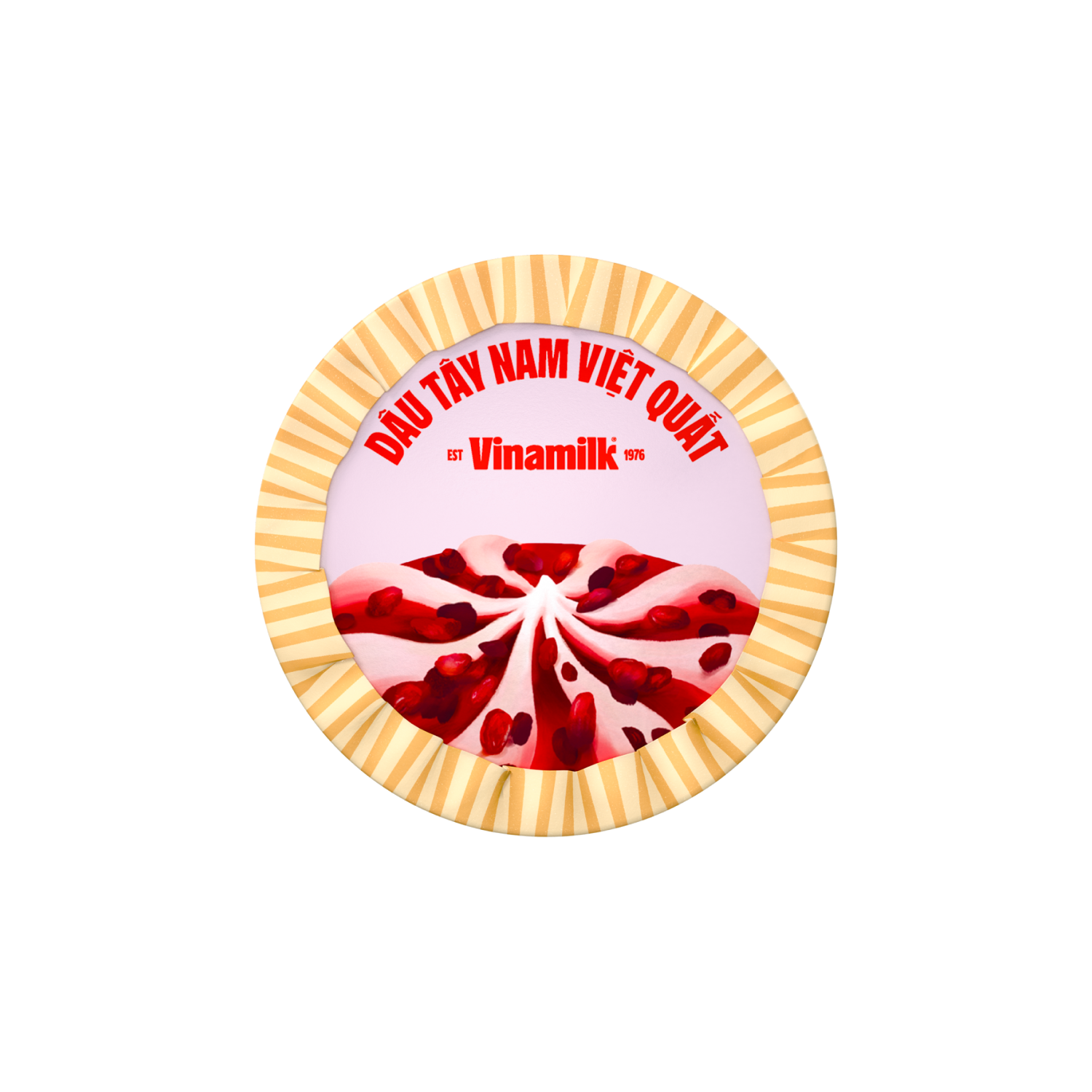Waffle Cone Ice Cream Delight Strawberry & Cranberry 110ml