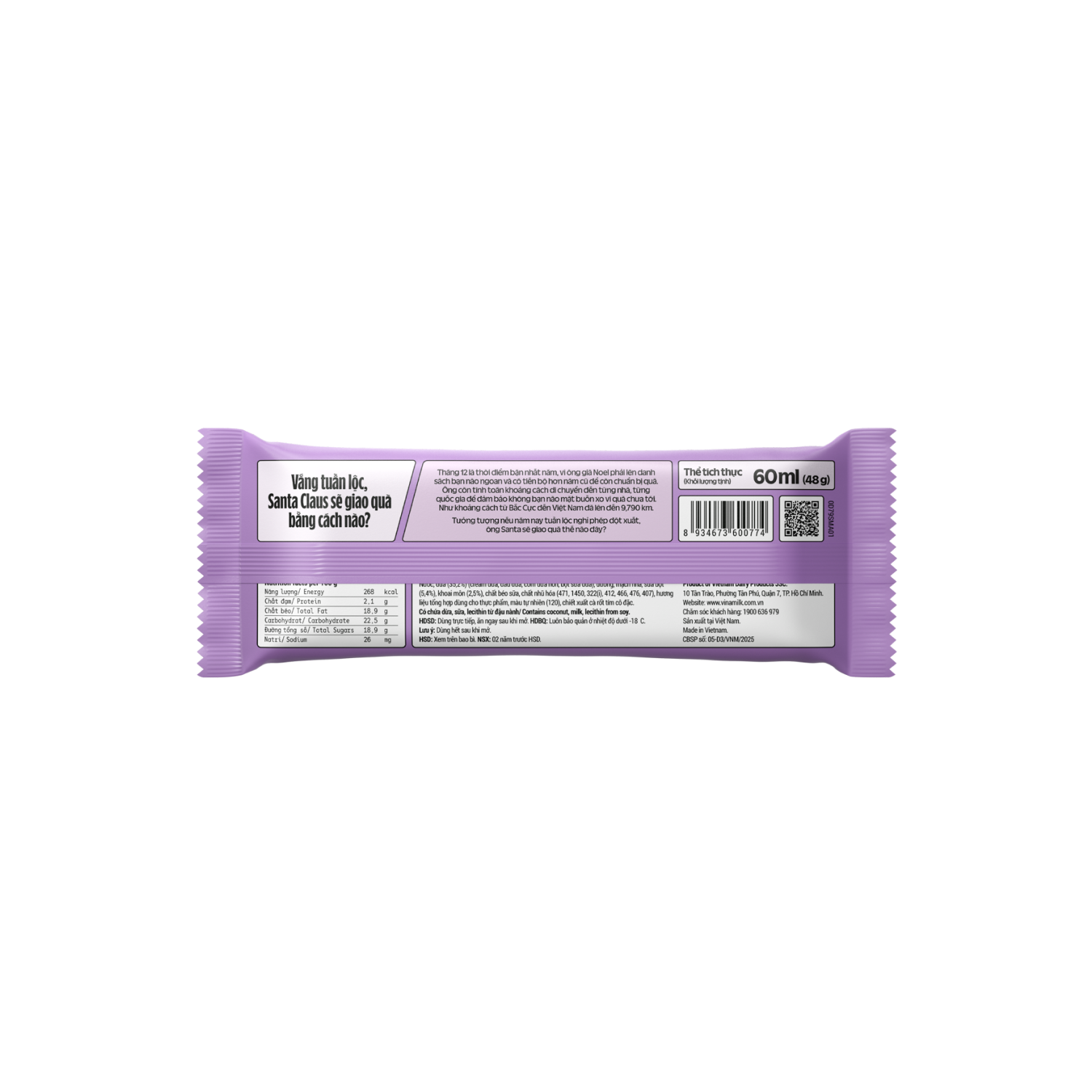 Kem cây Susu Khoai môn Dừa 60ml