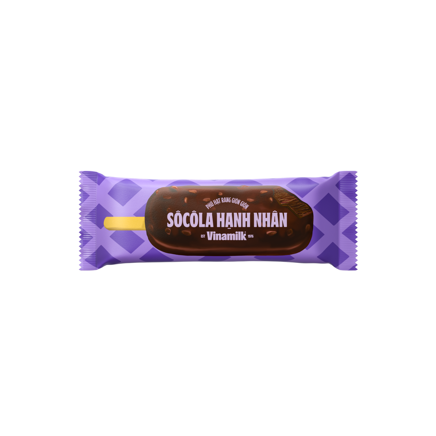 Kem cây Vinamilk Sôcôla Hạnh nhân 70ml Thùng 12 chiếc