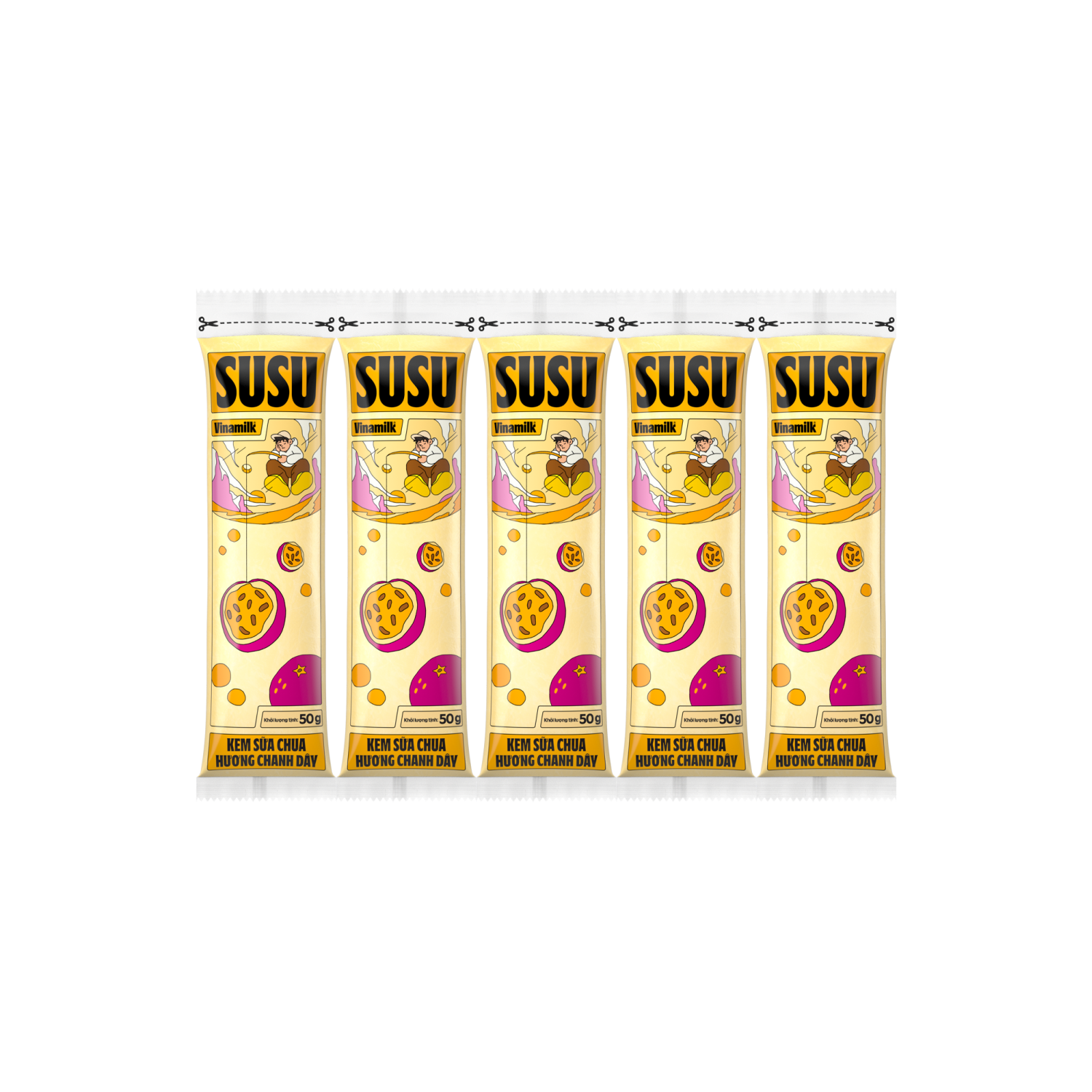 Kem sữa chua Susu Chanh dây 50g