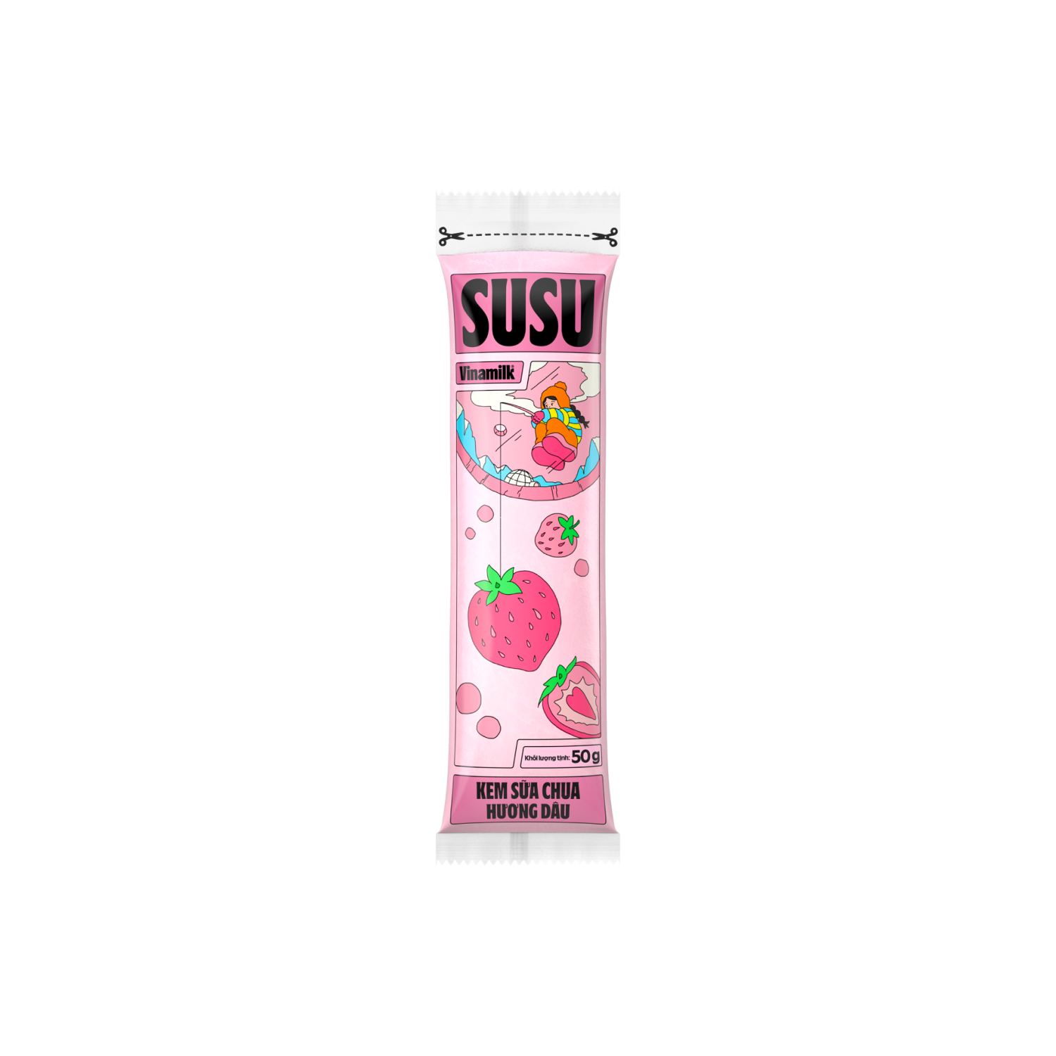 Kem sữa chua Susu Dâu 50g