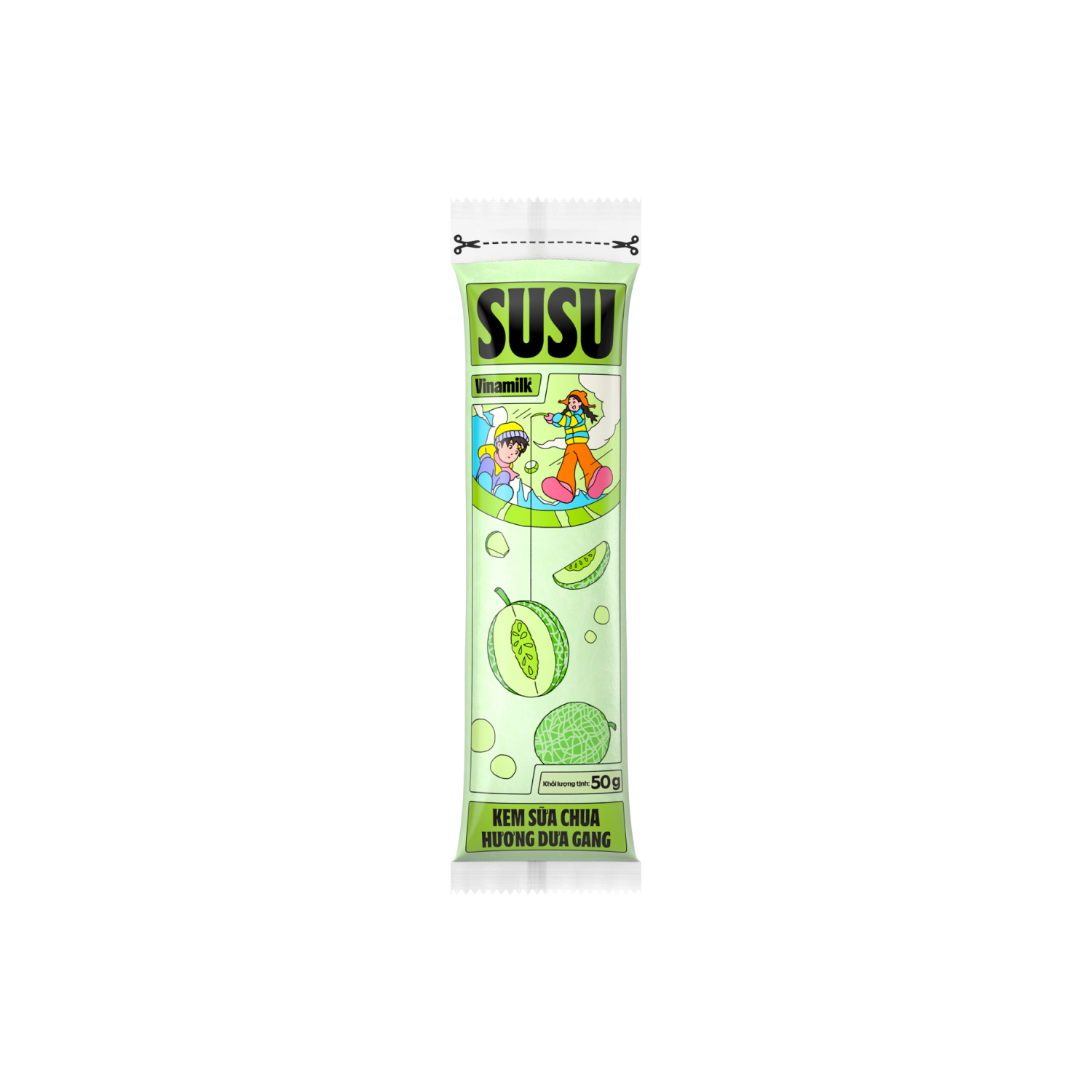 Kem sữa chua Susu Dưa gang 50g