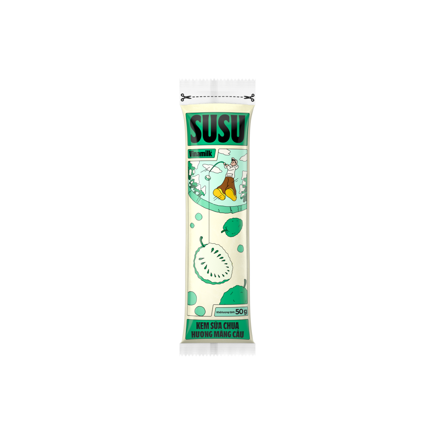 Yoghurt Ice Cream Susu Soursop 50g