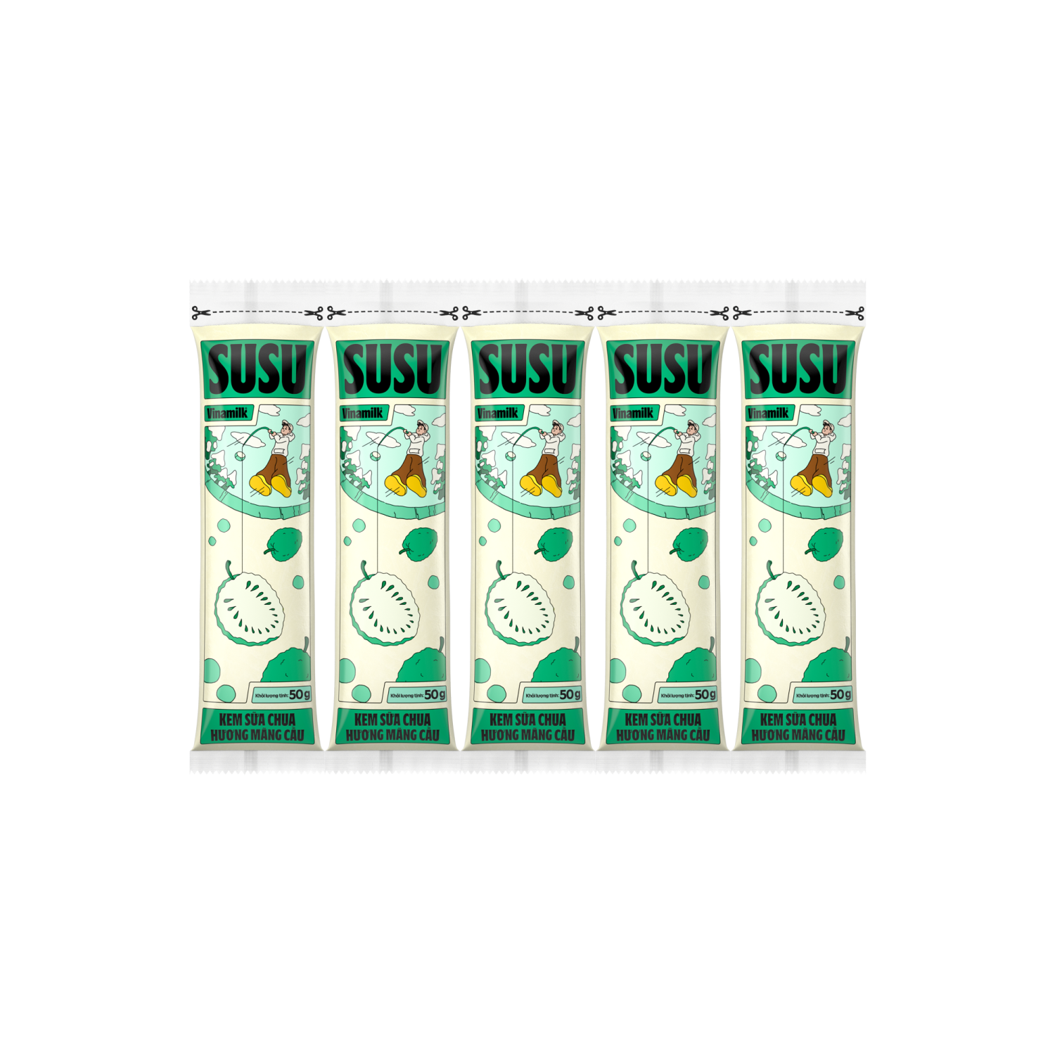 Yoghurt Ice Cream Susu Soursop 50g