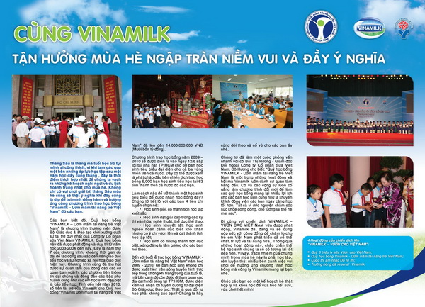 Khăn Quàng Đỏ - Cùng Vinamilk tận hưởng mùa hè ngập tràn niềm vui và đầy ý nghĩa 1