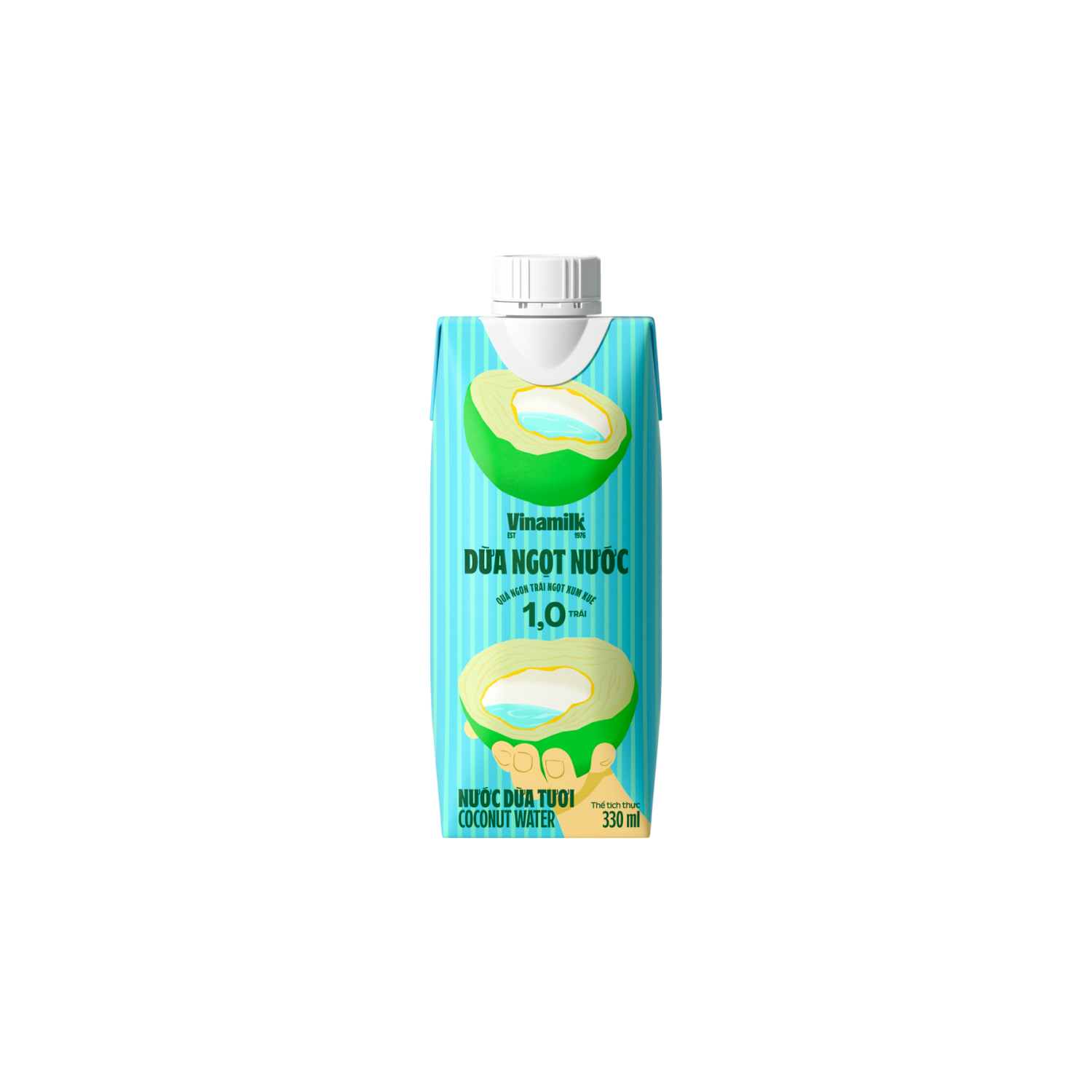 Coconut Water Vinamilk Coconut Water 330ml Carton of 24 Boxes