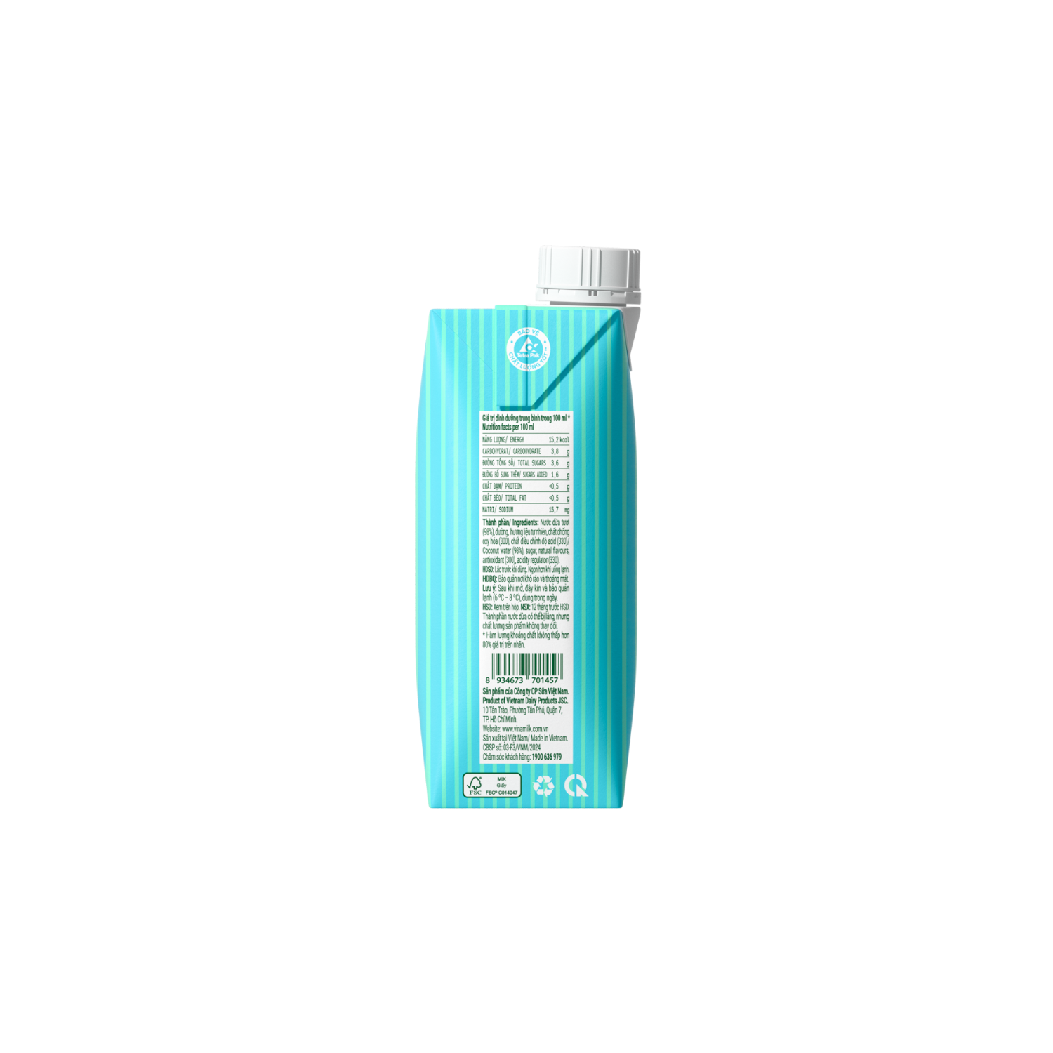 Coconut Water Vinamilk Coconut Water 330ml
